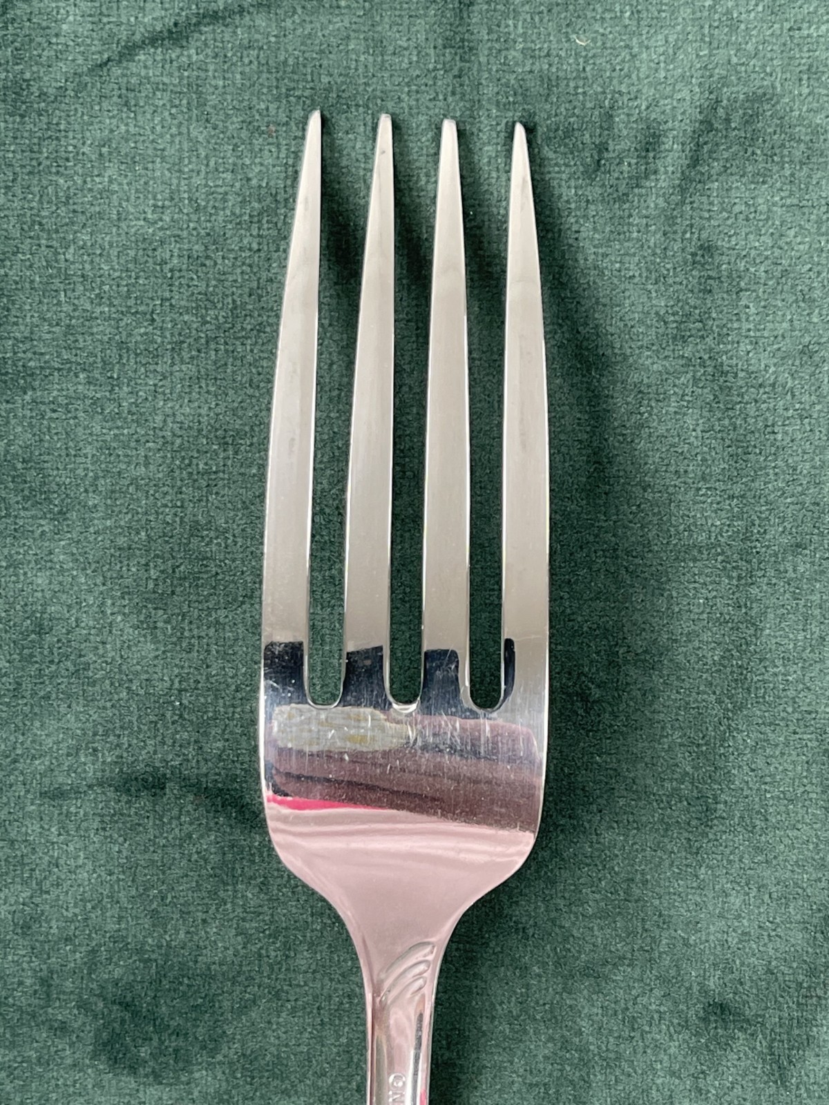 Oneida Stainless Windswept Scroll Flatware Place Setting Fork Spoon Knife USA