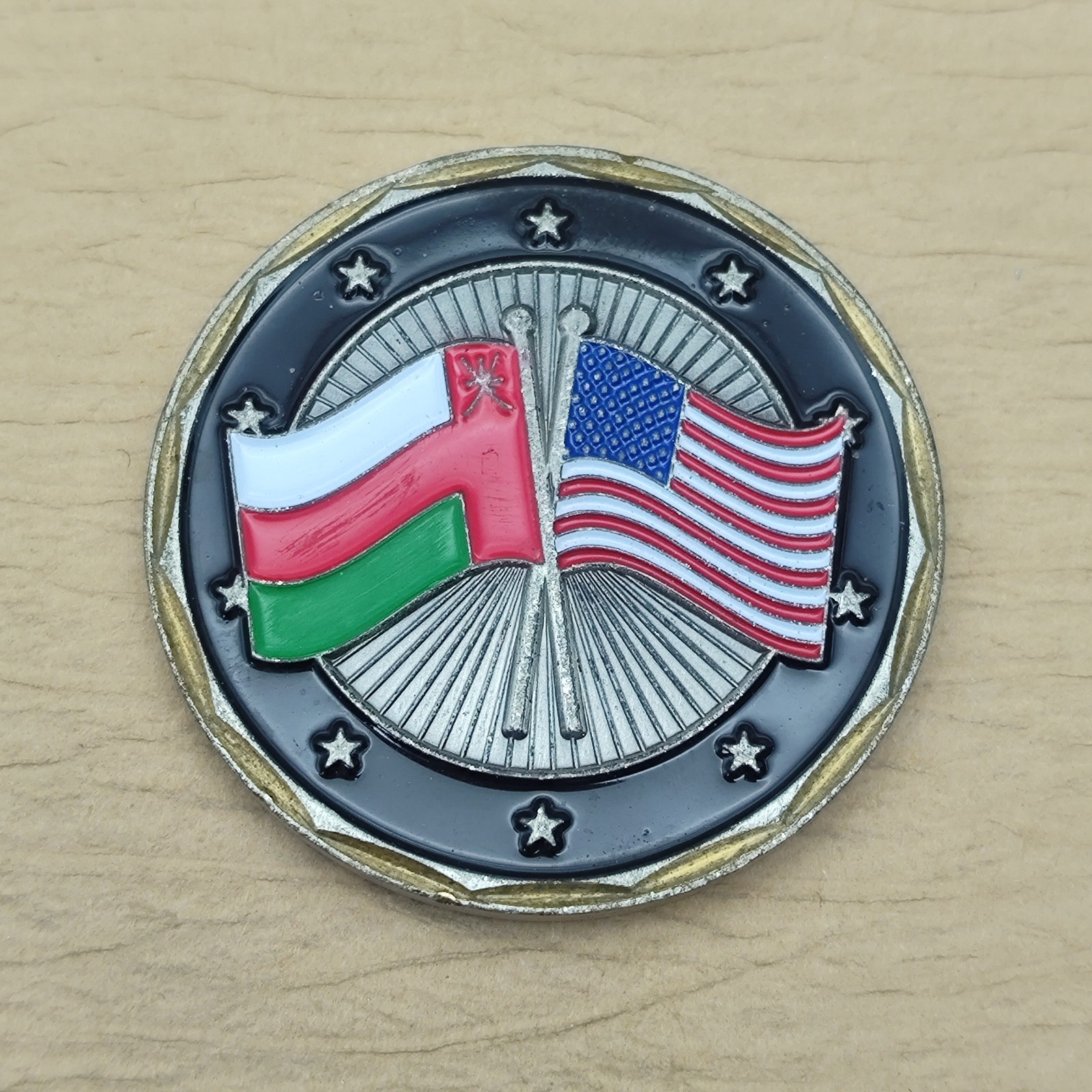USAF THUMRAIT AB,OMAN Challenge Coin