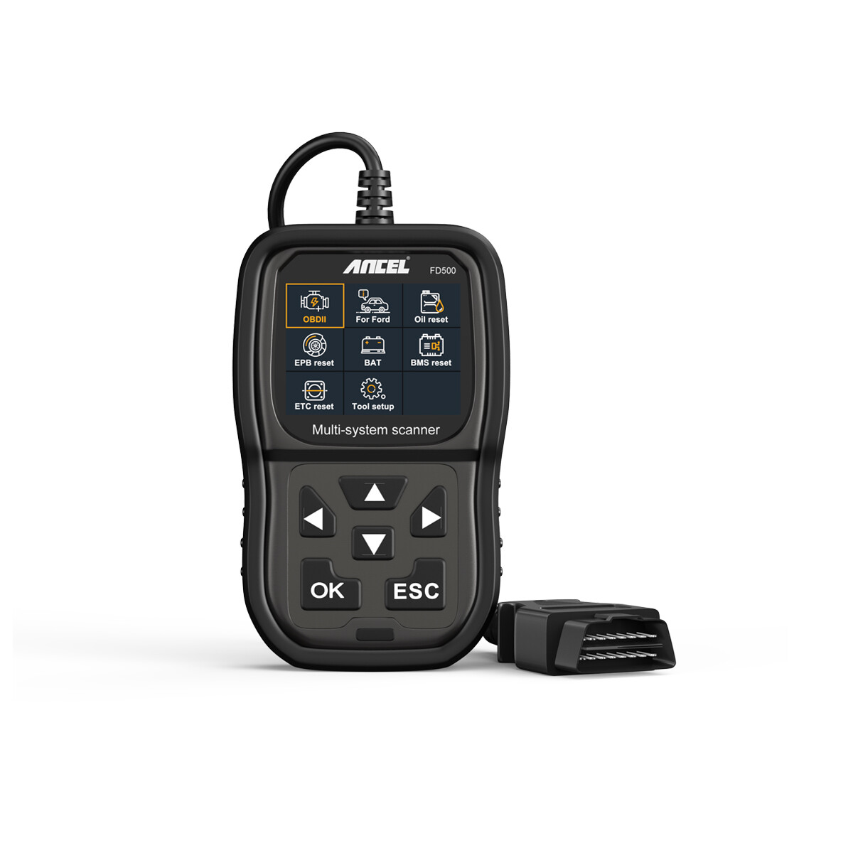 ANCEL FD500 Full System Scan Tool fit for Ford Lincoln Code Reader Obd2 Scanner
