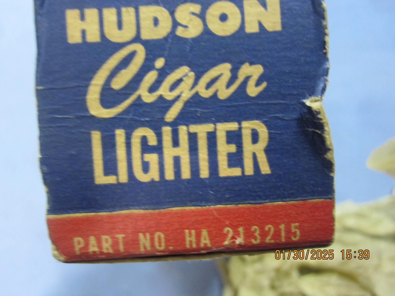 NOS 1948 1949 Hudson Cigar Lighter # 213215