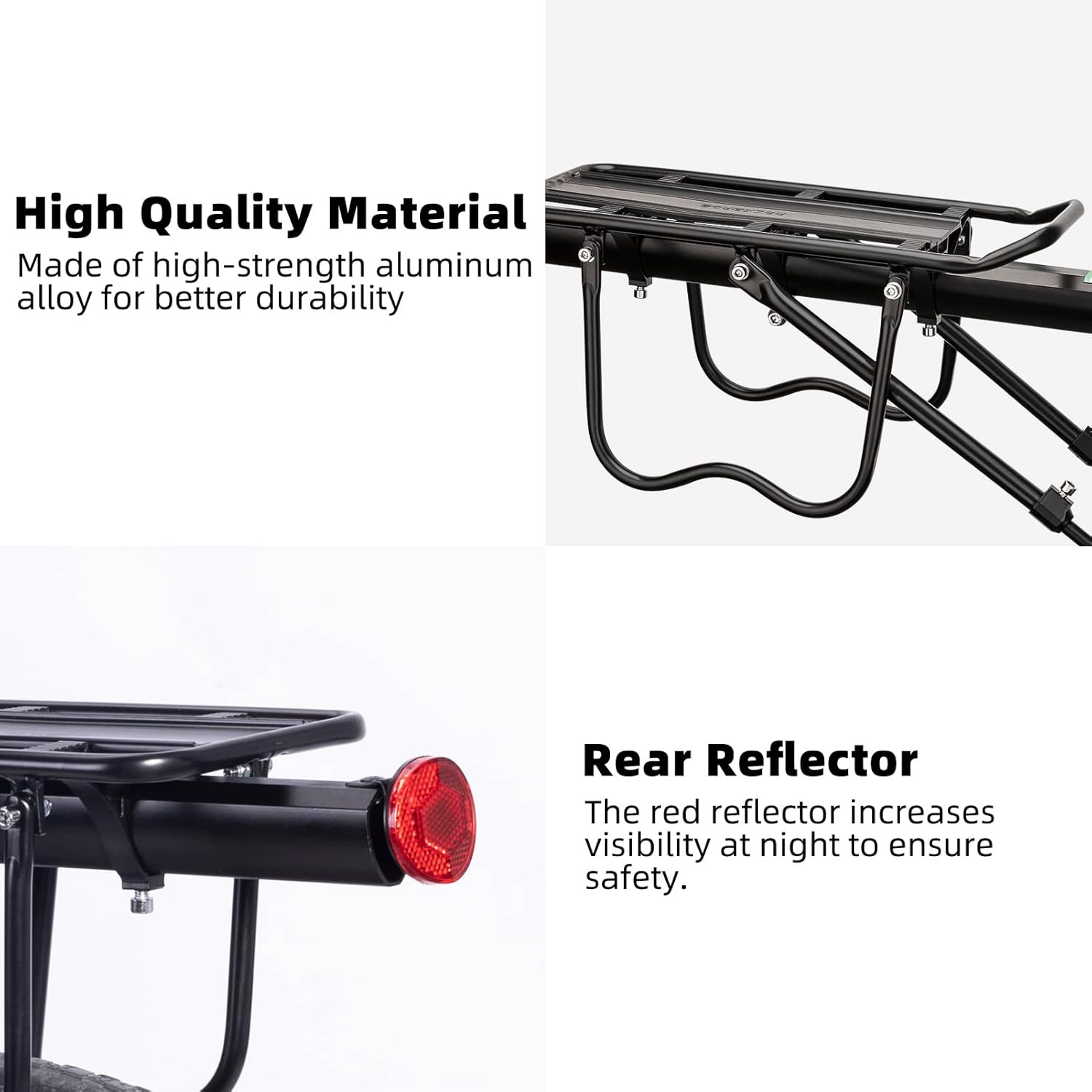 Rear Bike Rack Quick Release Bike Cargo Rack Luggage Bike Rack Rear Mountain Bik