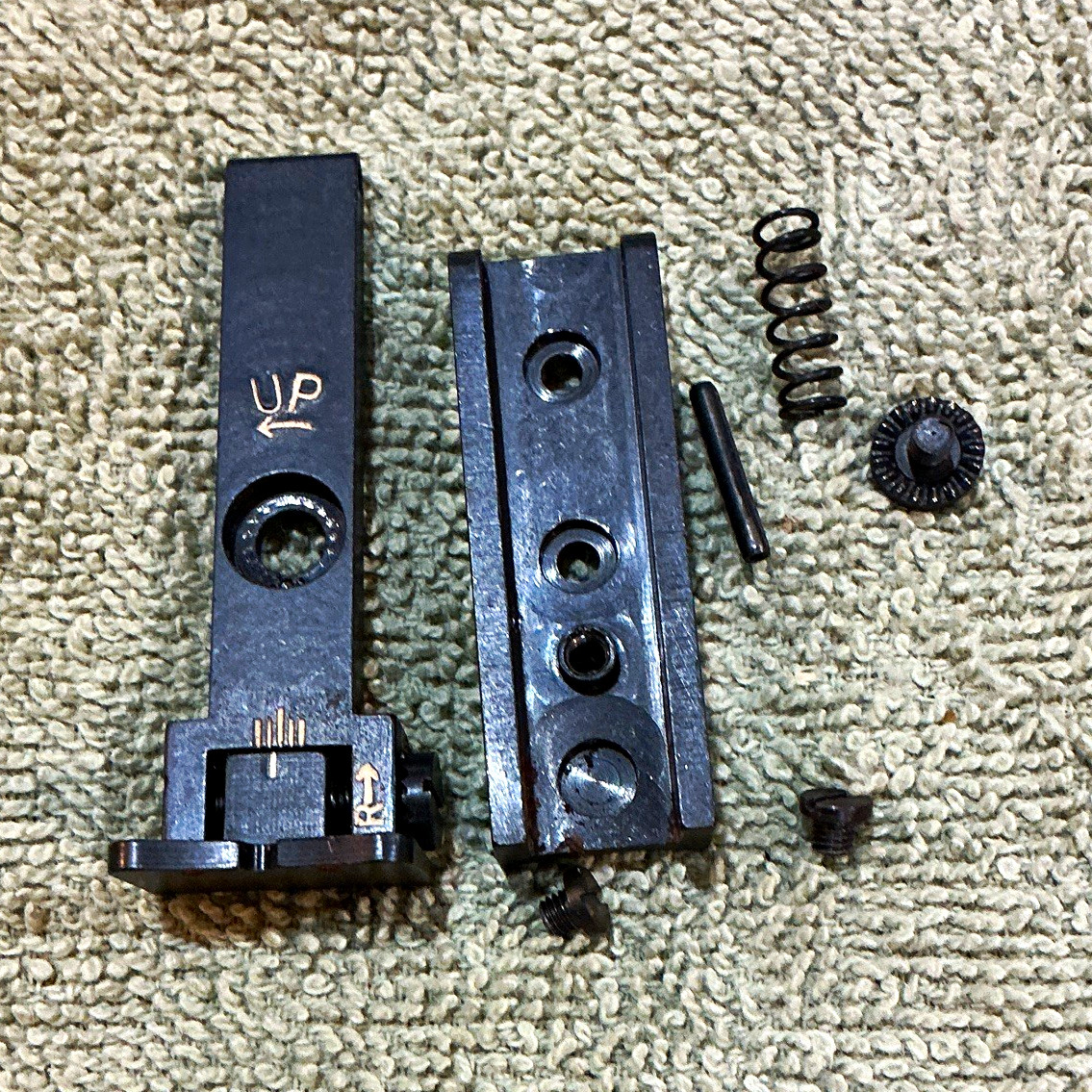 Traditions Muzzle Loader Adjustable Rear Sight round barrel inline used