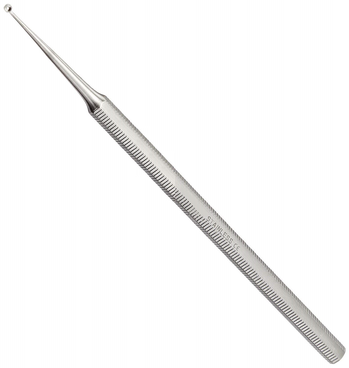 Curette Excavator, 5", Single End, with Hole, 2 mm