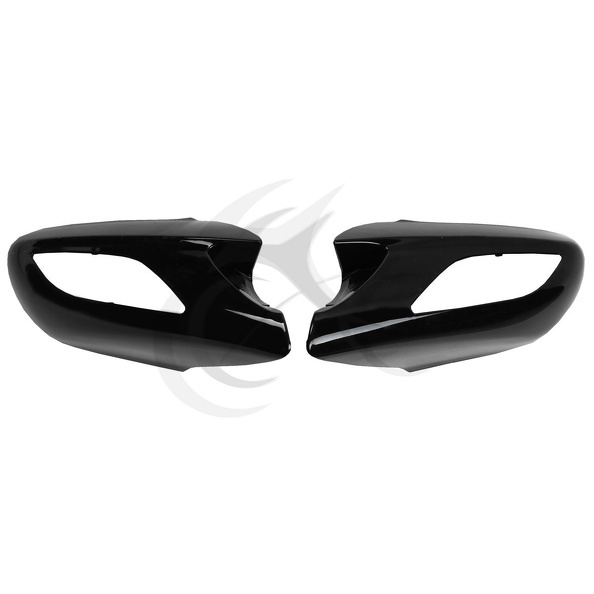 Black Rear View Mirror Covers Fit For Honda ST1300 ST 1300 2002-2011 2010 09