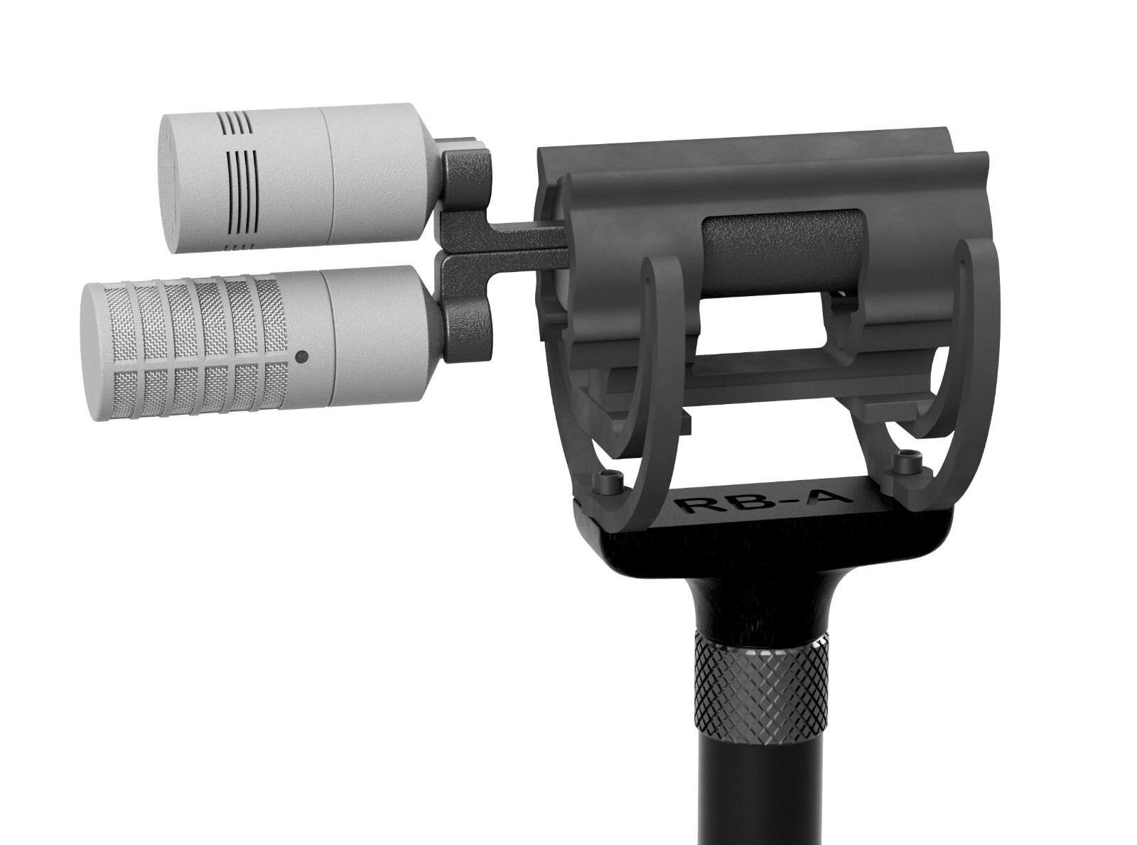 Mid-Side Mount for Schoeps capsules with Schoeps active connectors