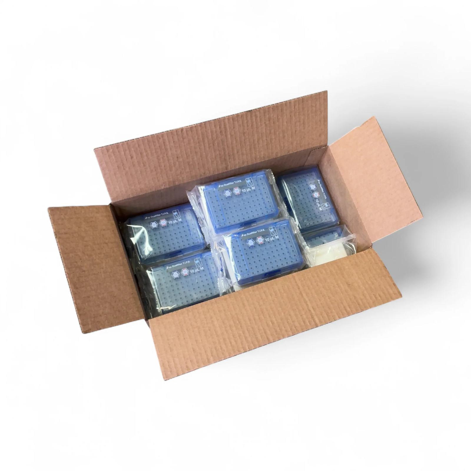 Eppendorf ep Dualfilter T.I.P.S. 0.1-10µL M 0030078519 M - 13 Racks x 96 Tips Ea