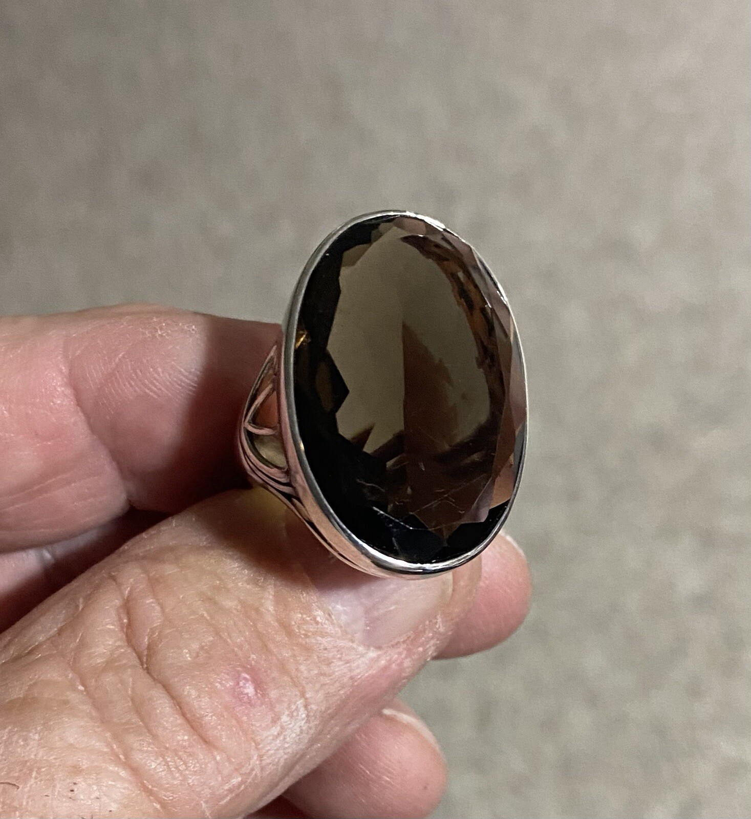 Topaz Sterling Ring