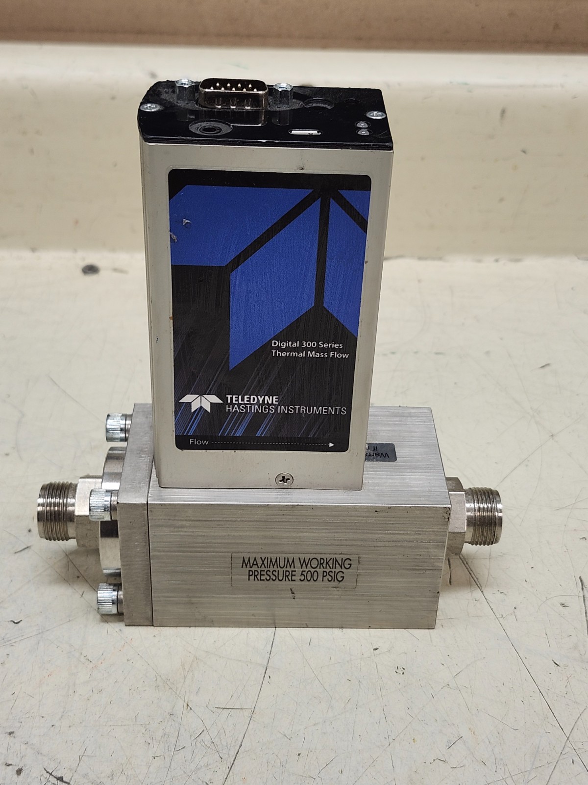 Teledyne Hastings Digital 300 Series Thermal Mass Flow Meter P/N: HFM-D-301B