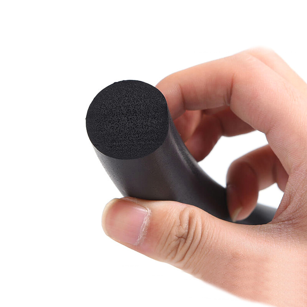 1/5-meter Solid EPDM Rubber Round Rod O-ring With Non Foaming Diameter of 3-20mm