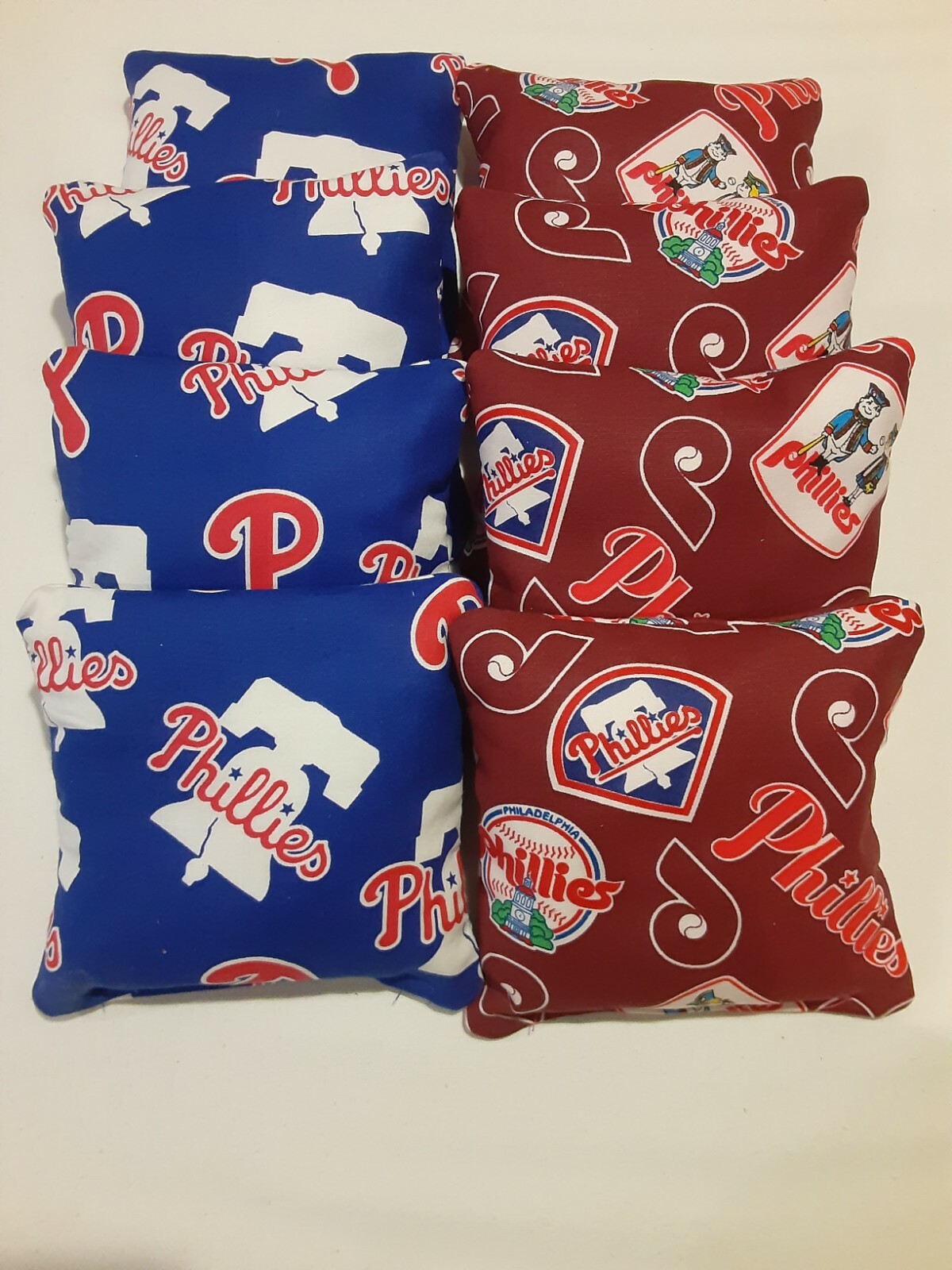 8 Cornhole Bag Set Corn Hole Philadelphia Phillies
