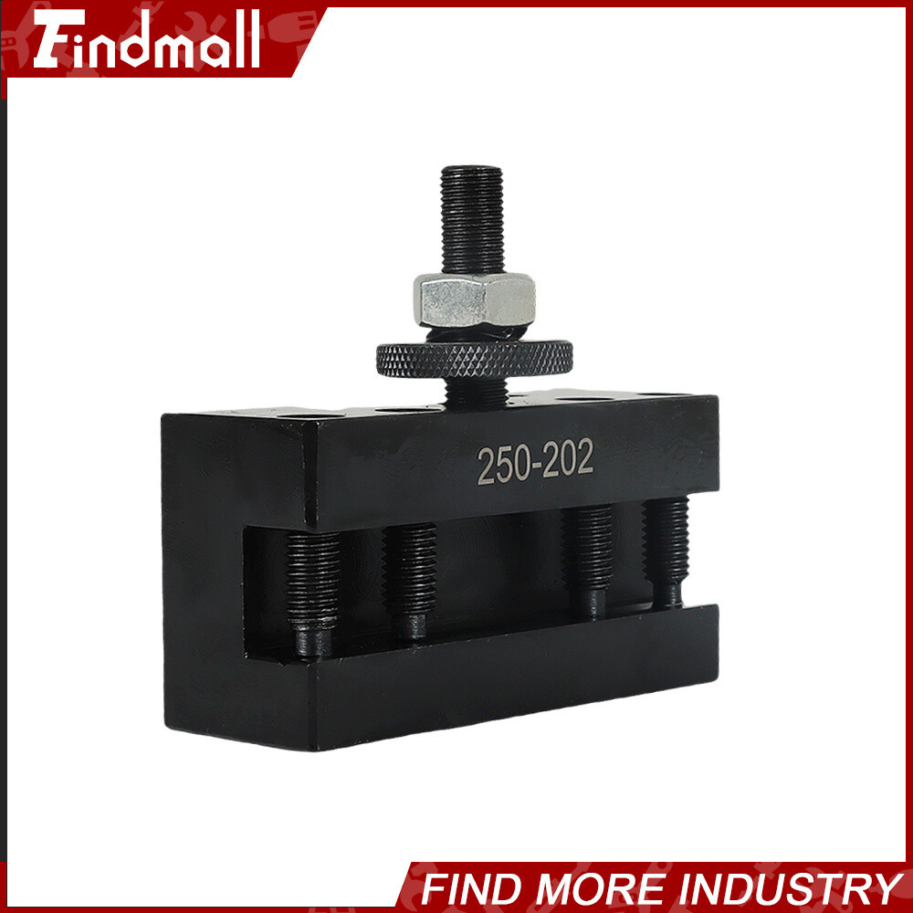Findmall 3Pc BXA #2 250-202 Quick Change Turning Facing & Boring Tool Post Holde