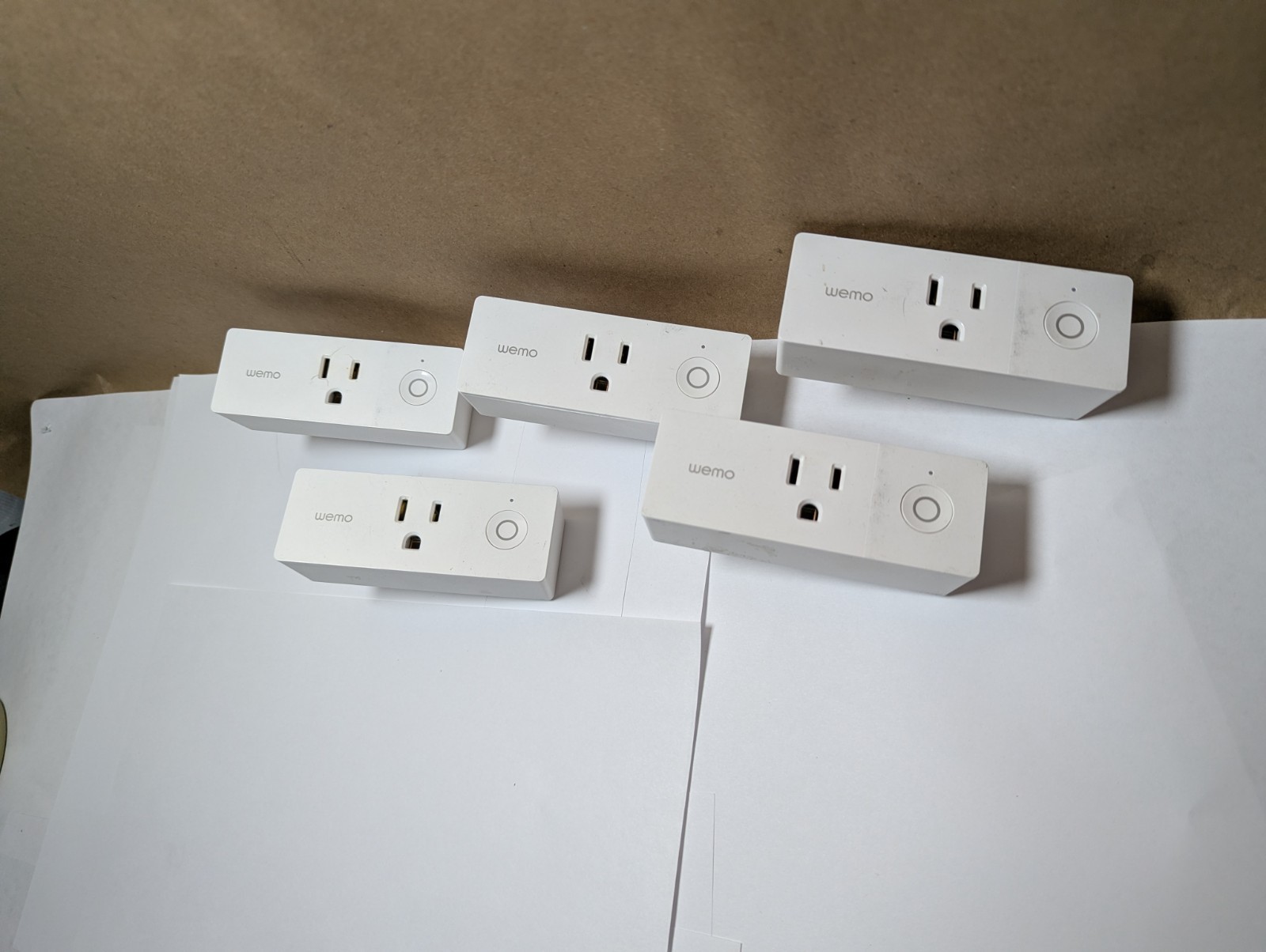 Wemo Mini Smart Plugs (Set of 5)  Model# F7C063