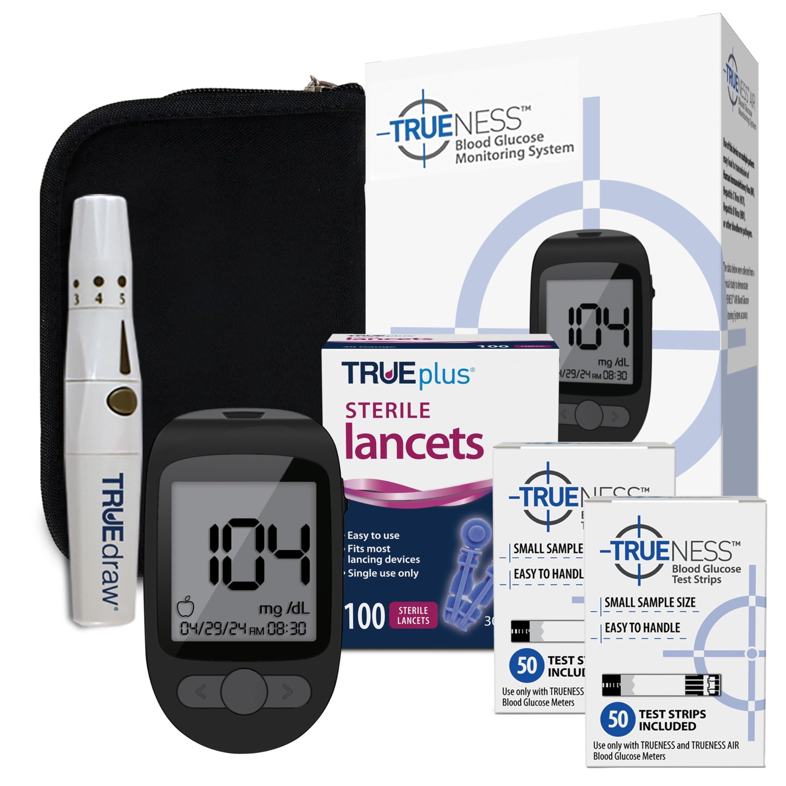 TRUENESS Blood Glucose Meter Bundle -