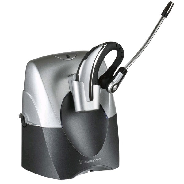 Plantronics Wireless CS70N/HL10 Silver Ear-Hook Headset