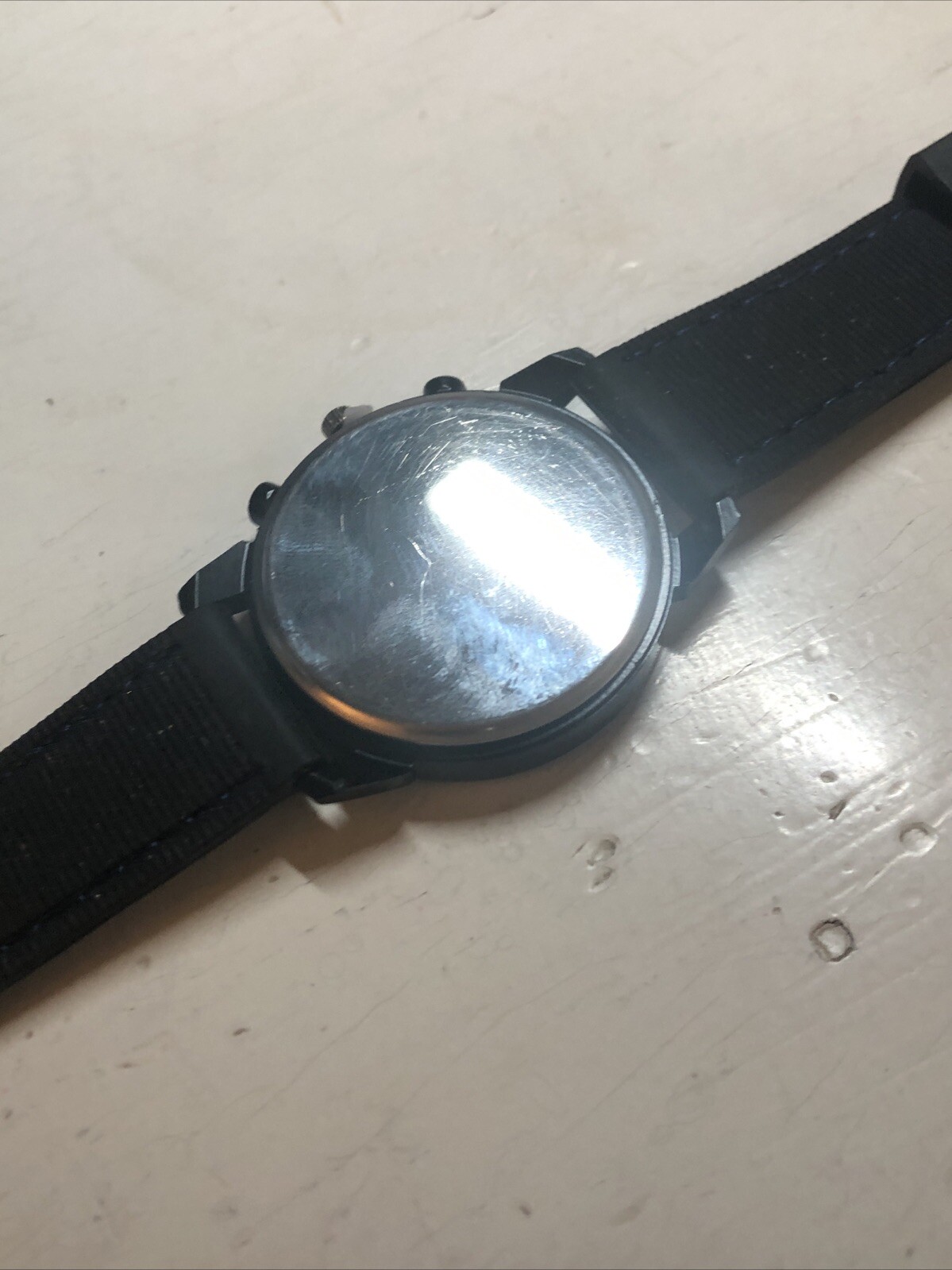GT Men Watch Black and Blue Rubber