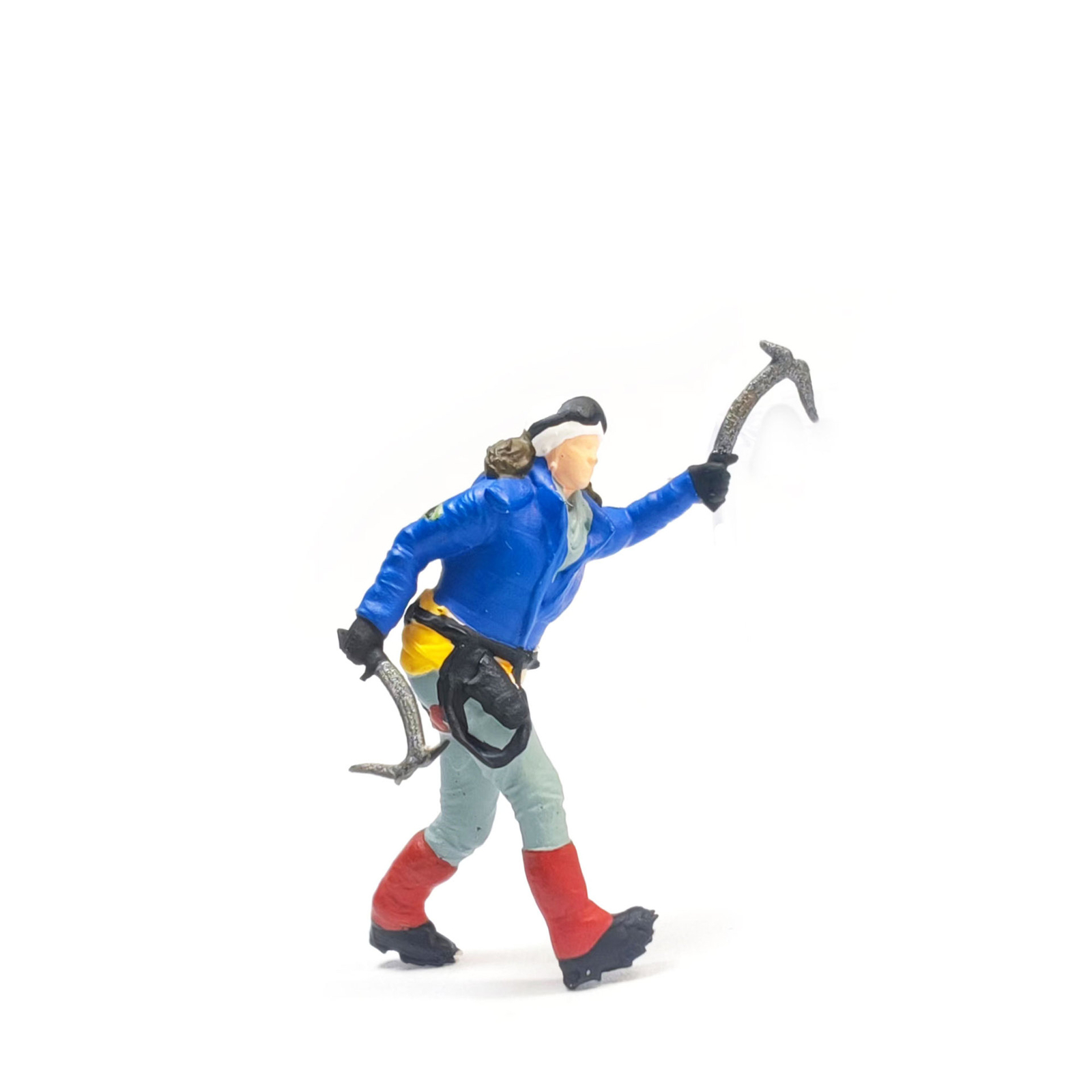 1:64 Painted Figure Mini Model Miniature Resin Diorama Mountain Climber Gripper