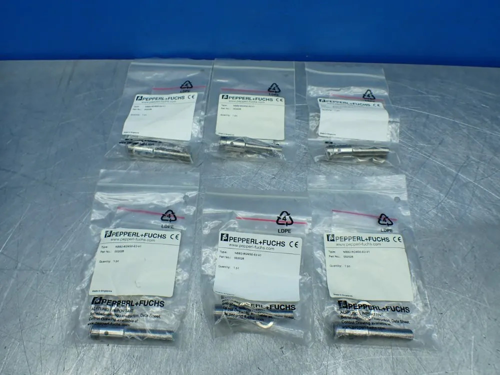 PEPPERL+FUCHS 6 INDUCTIVE PROXIMITY SENSORS NBB2-8GM30-E2-V1