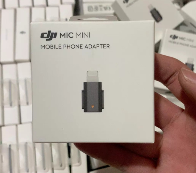 Genuine  DJI Mic Mini Mobile Phone Adapter for iPhone 14 13 12 11 XS Max XR 8 7