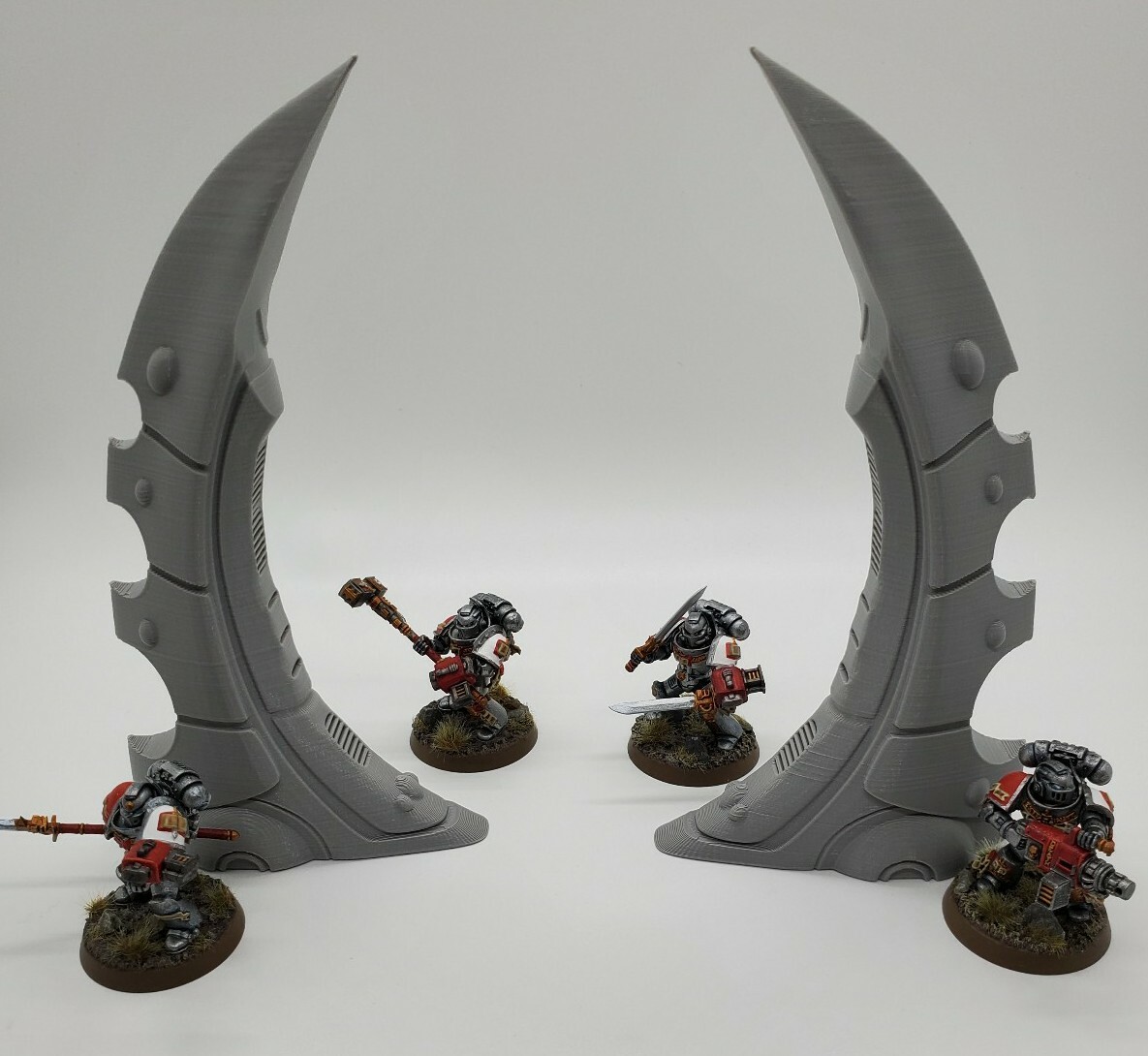 3D Printed Terrain 28mm Space Elves Portal for Tabletop Gaming