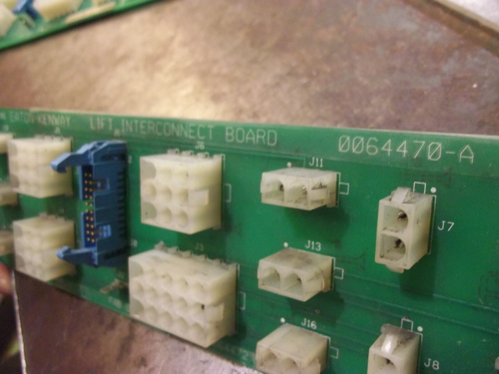 EATON KENWAY 0064470-A D0064472 LIFT INTERCONNECT BOARD (804)
