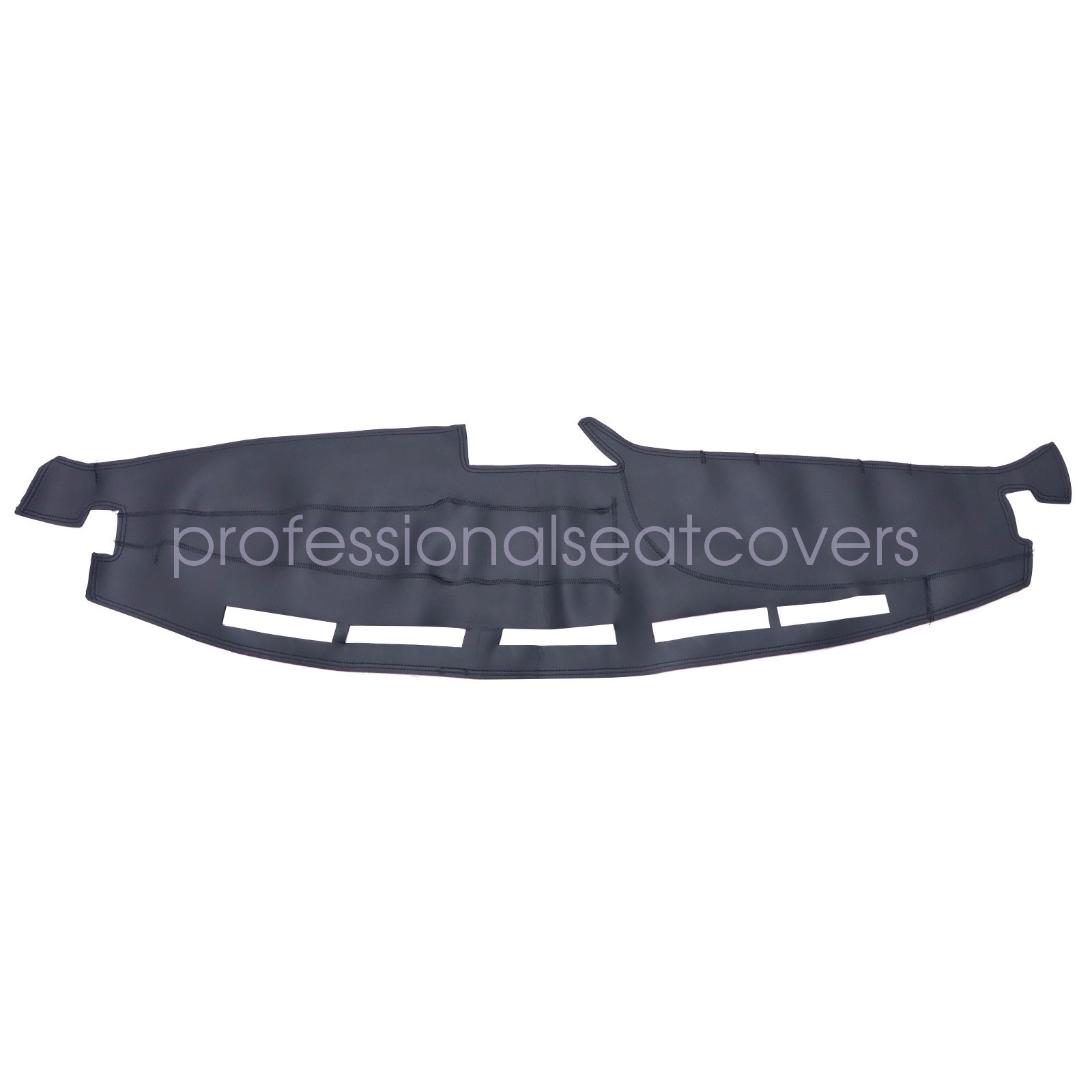 Leather Dashboard Dash Cover Dashmat Carpet For 1992-1996 Ford F-150 F-250 F-350