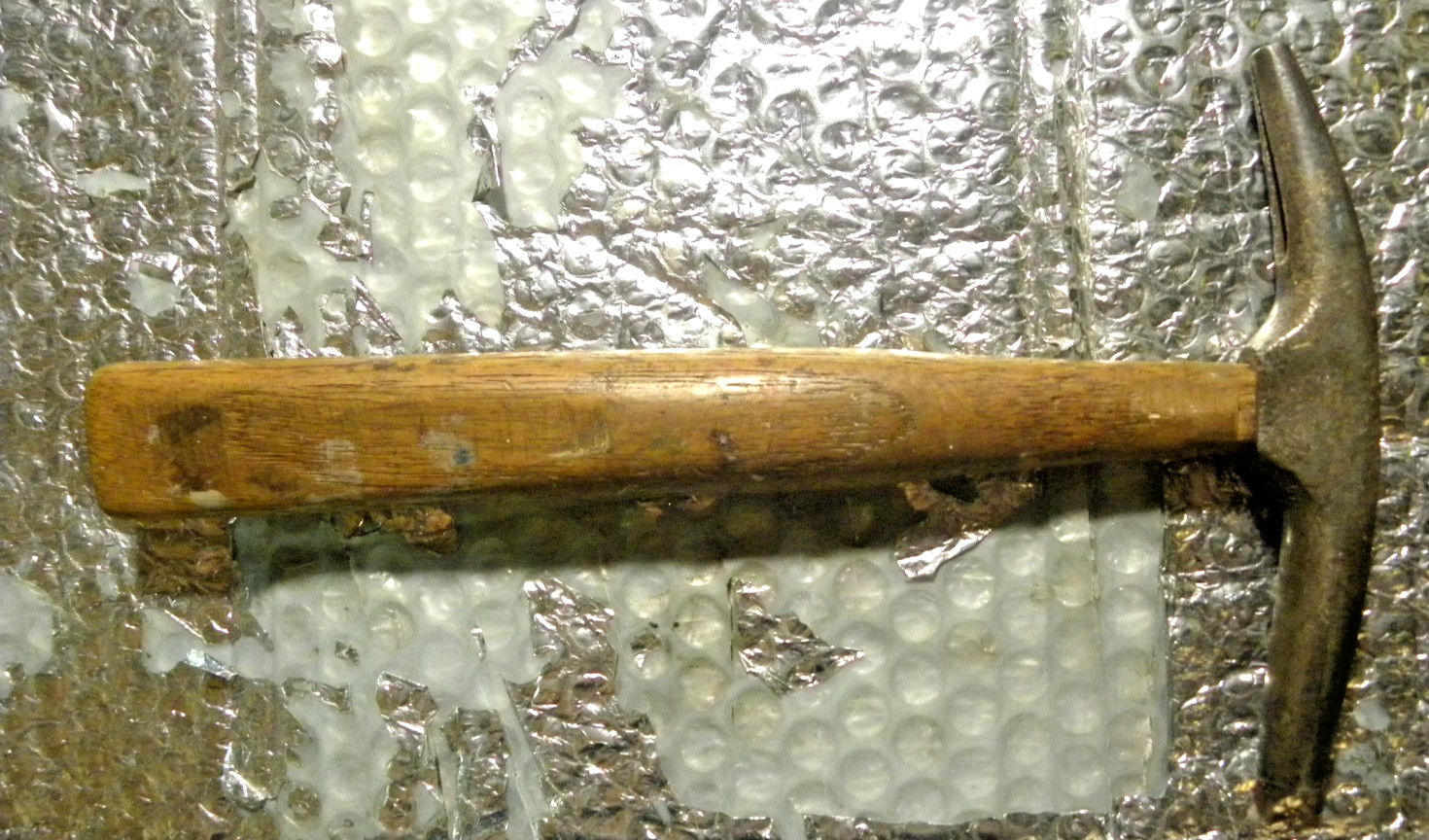 Vintage Stanley Tack Hammer  Wood Handle