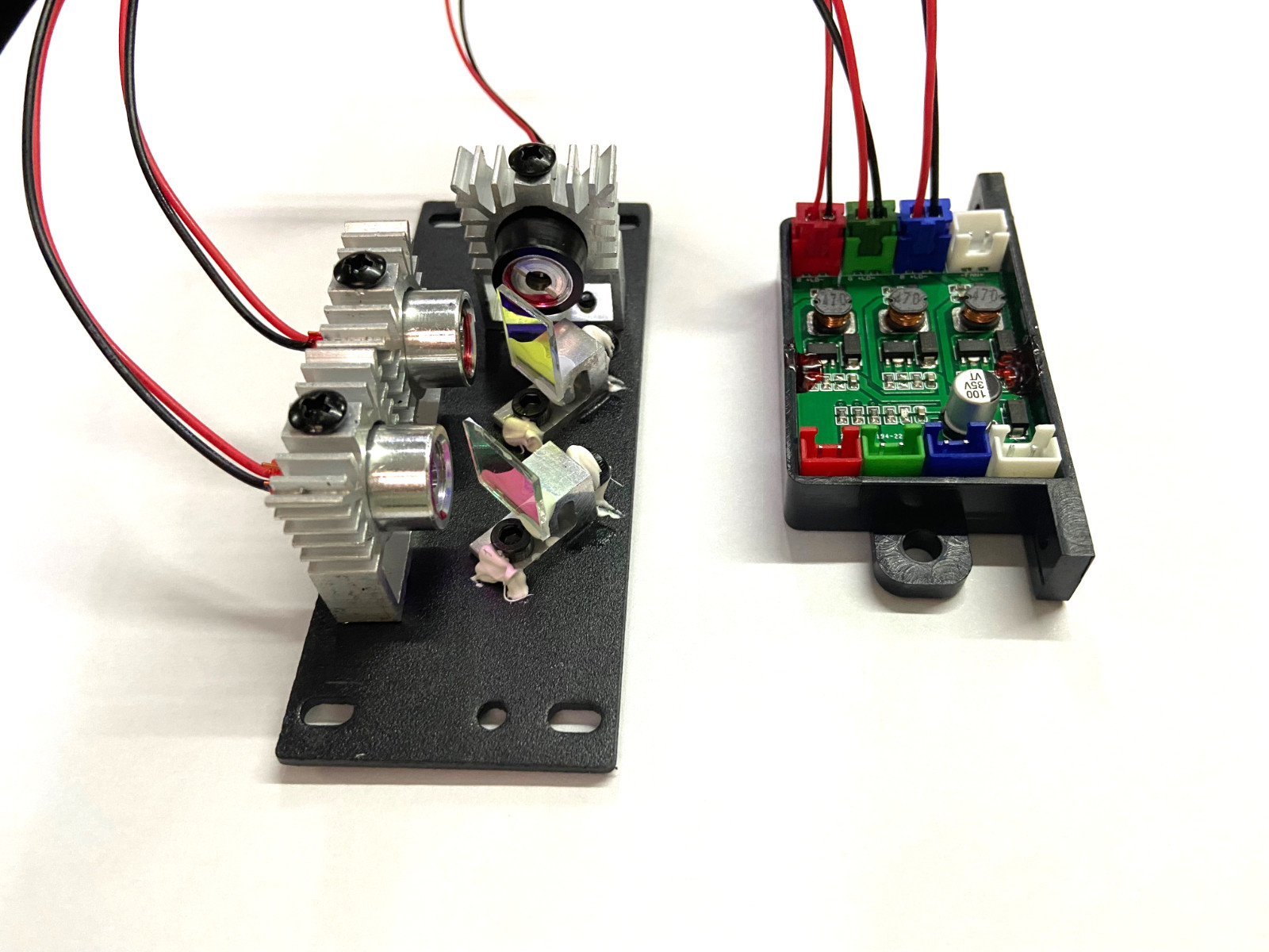 500mw Red Green Blue RGB Tricolor Synthetic White Full Color Laser Module