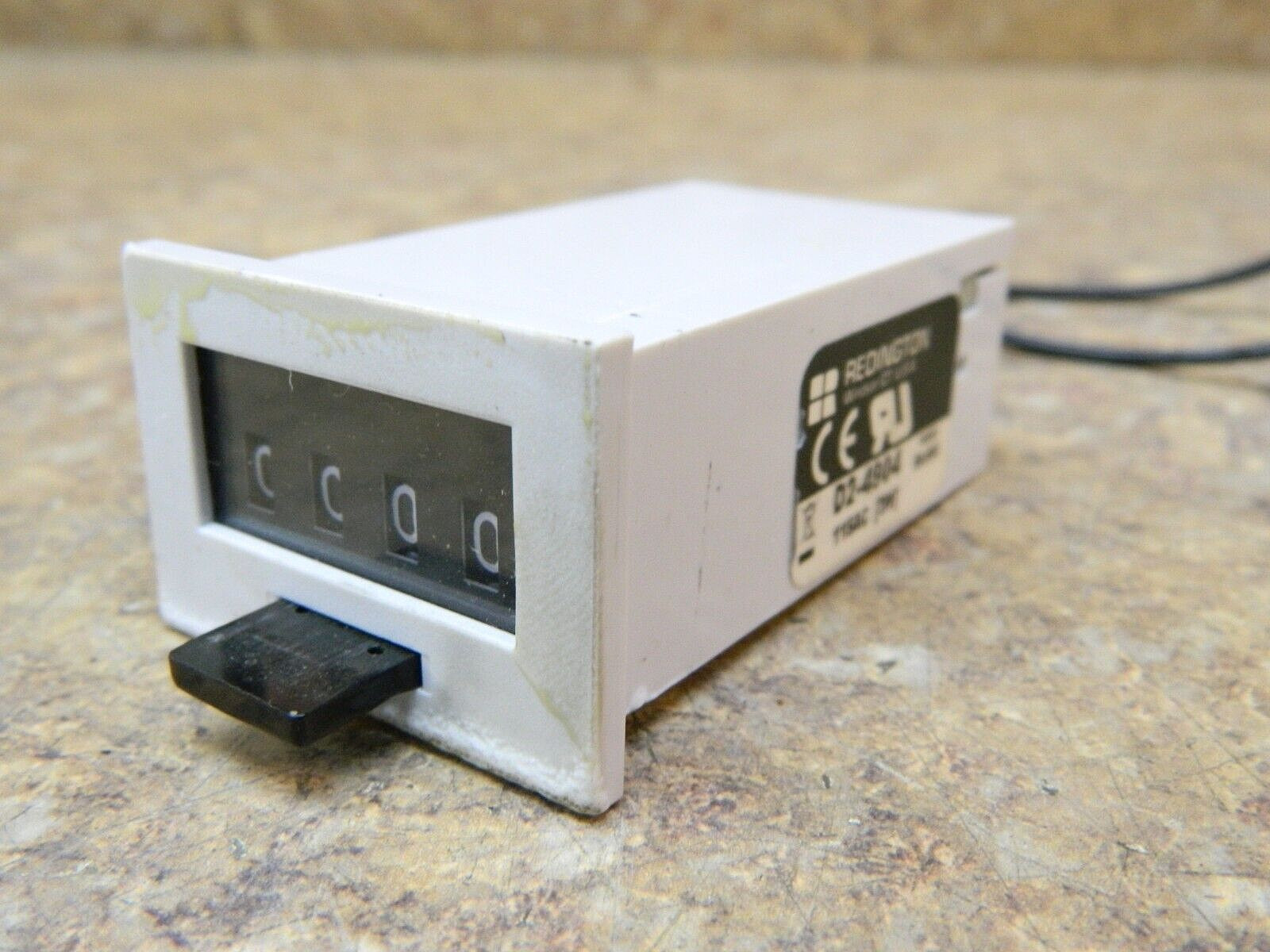 REDINGTON  D2-4904  4 Figure Electromechanical Counter  115 AC