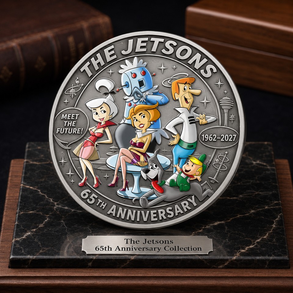 New The Jetsons 65th anniversary Commemorative Coin CC476