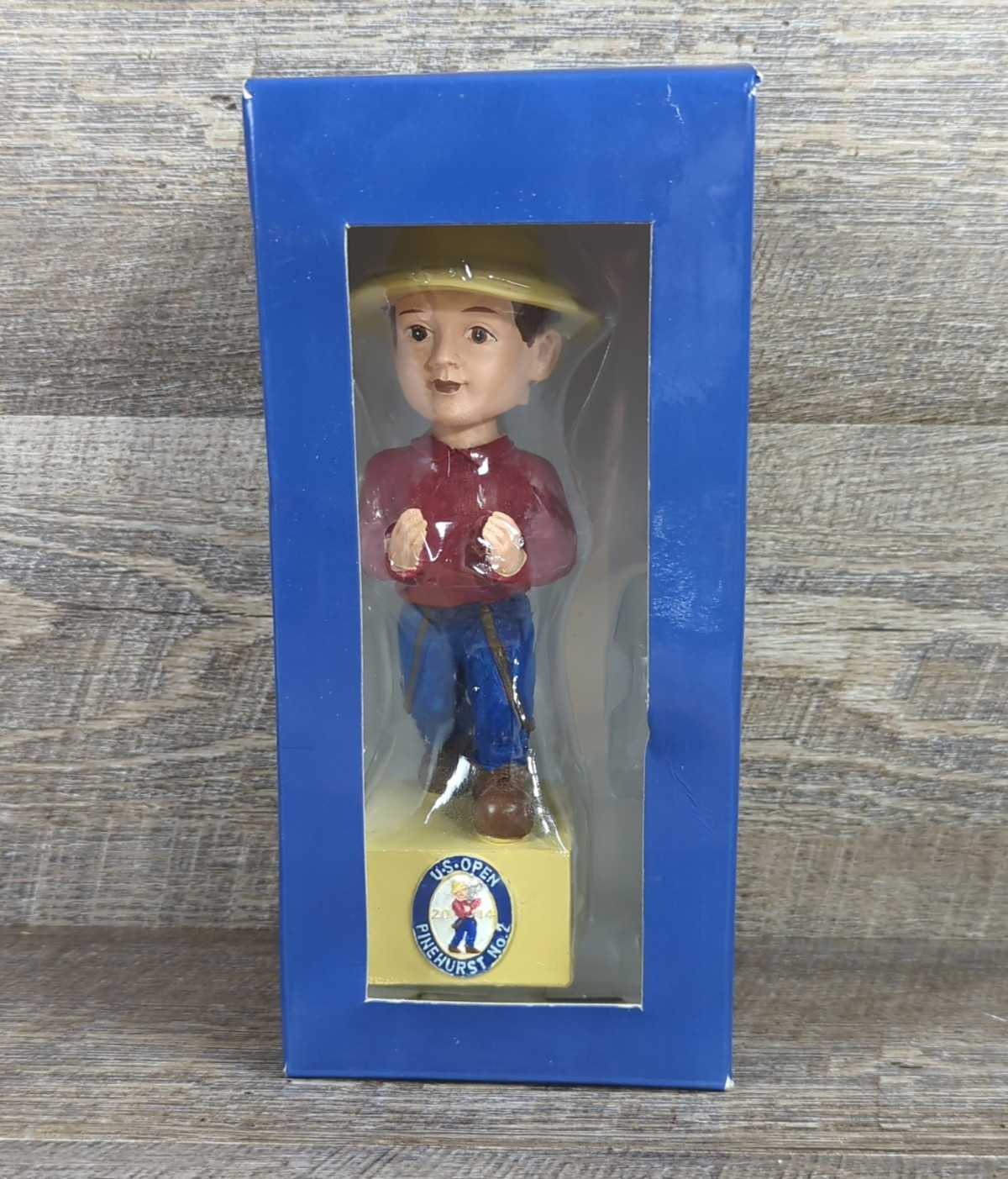 2014 US Open Pinehurst Putter Boy Bobblehead - Incomplete - Missing Trophy Piece