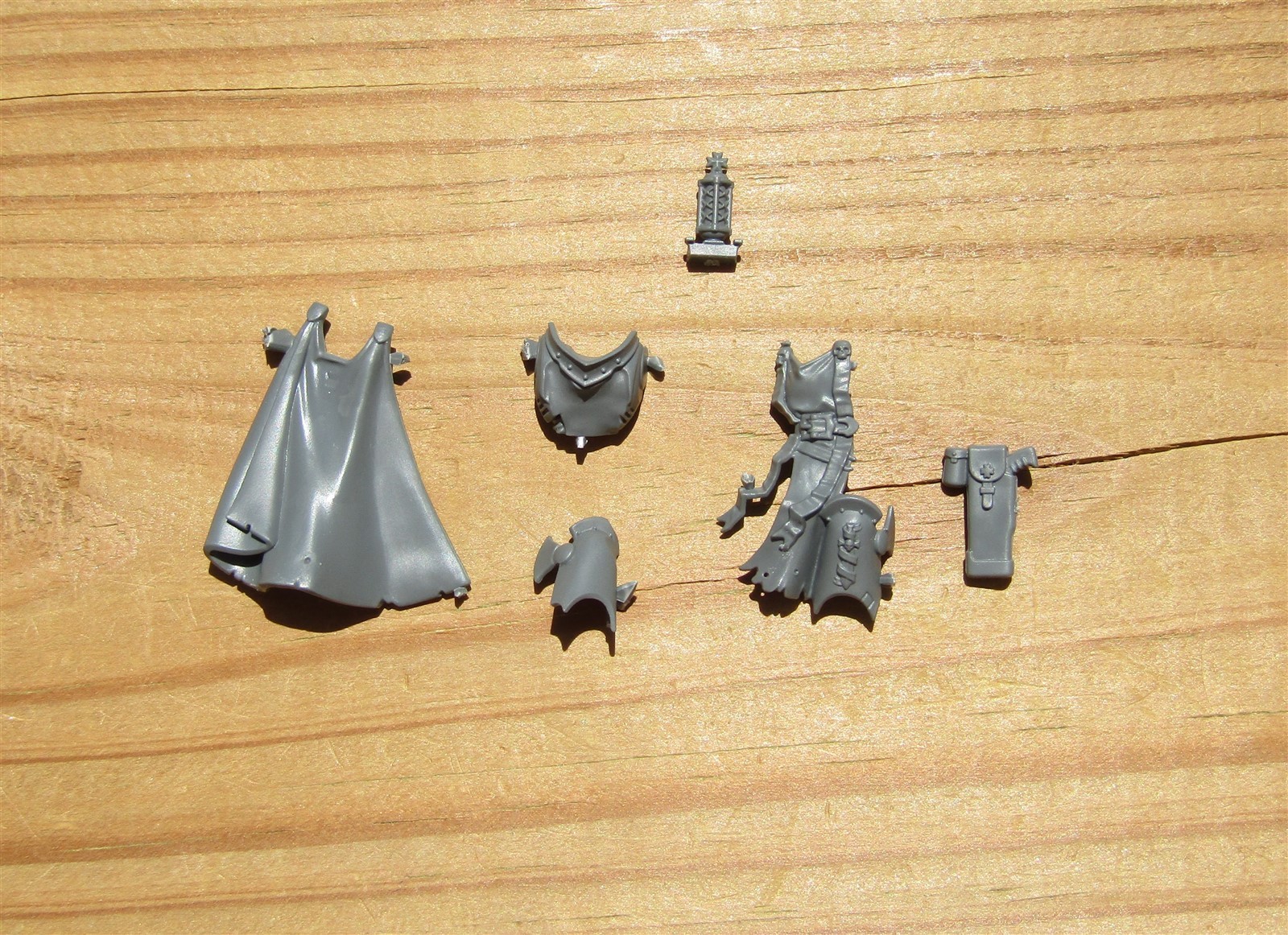 40K Black Templars Primaris Crusader Squad Sgt Sword Brother Cloak & Parts Bits