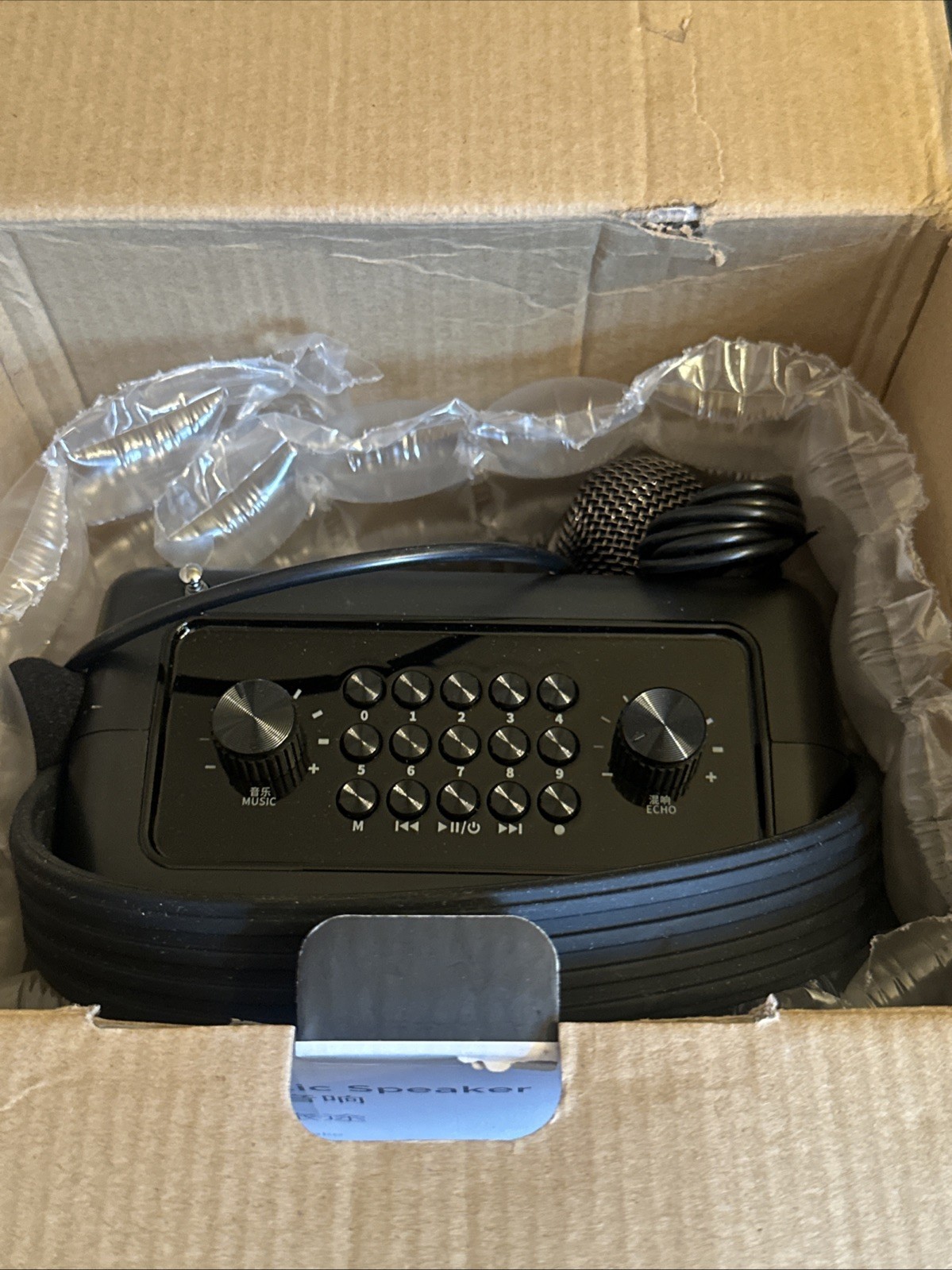 Voice Amplifier with Wireless UHF Microphone, Professional Portable Bluetooth