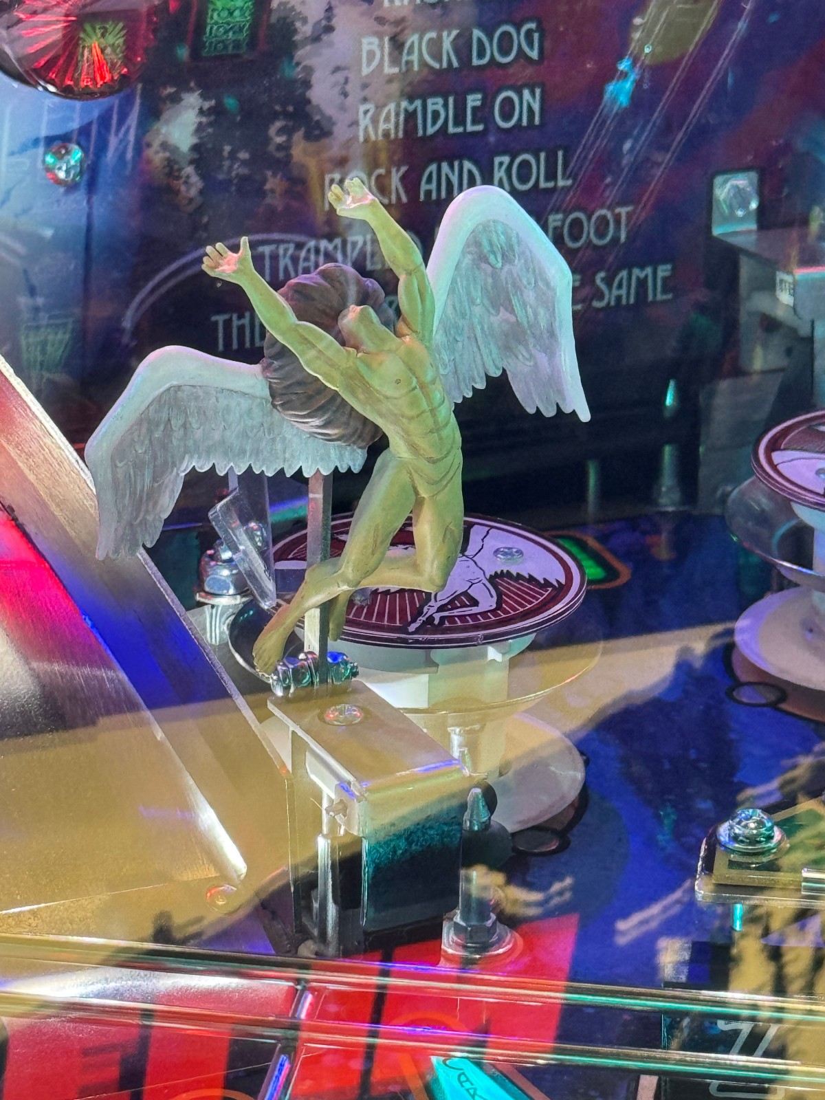 Stern LED ZEPPELIN-PREMIUM pinball: Expression Speaker Lighting, Topper, Hermit