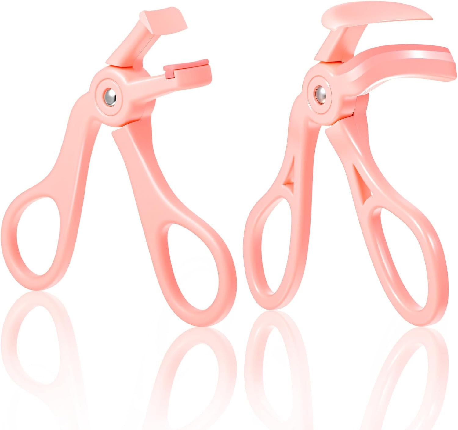 2 Style Eyelash Curlers, Plastic Eyelash Curler, Premium Cute Small Eye Lash Cur