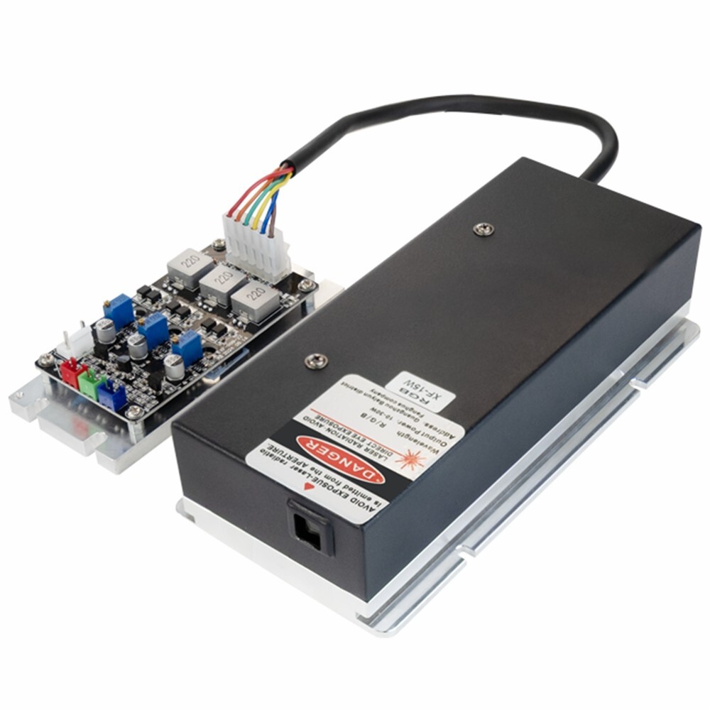 RGB 15W 638nm/4W+525nm/4W+450nm/7W Stage Lights  Full Color Laser Module