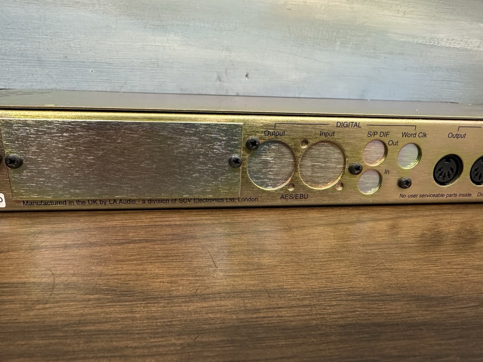LA Audio DPF3103S Digital Processing Suite Slave Unit Working TESTED