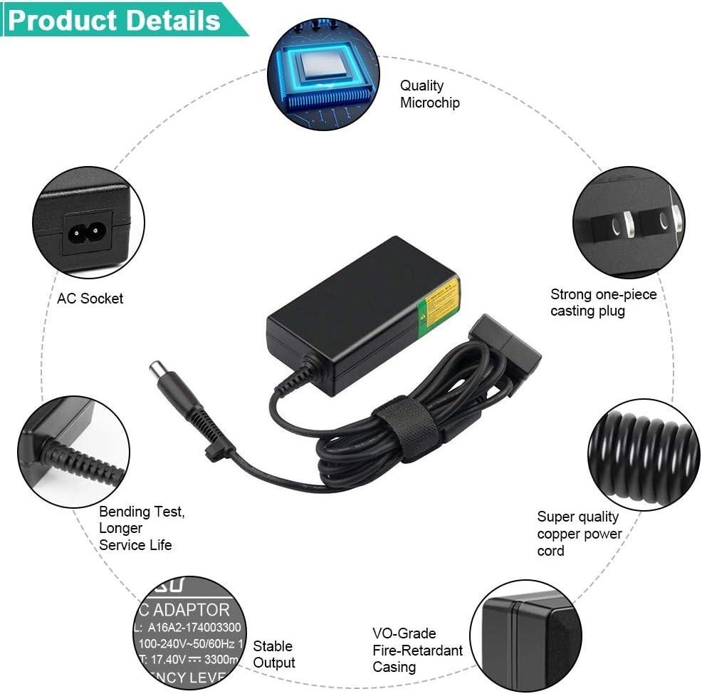 AC Adapter Replacement for DJI Phantom 3 Series Drone Charger