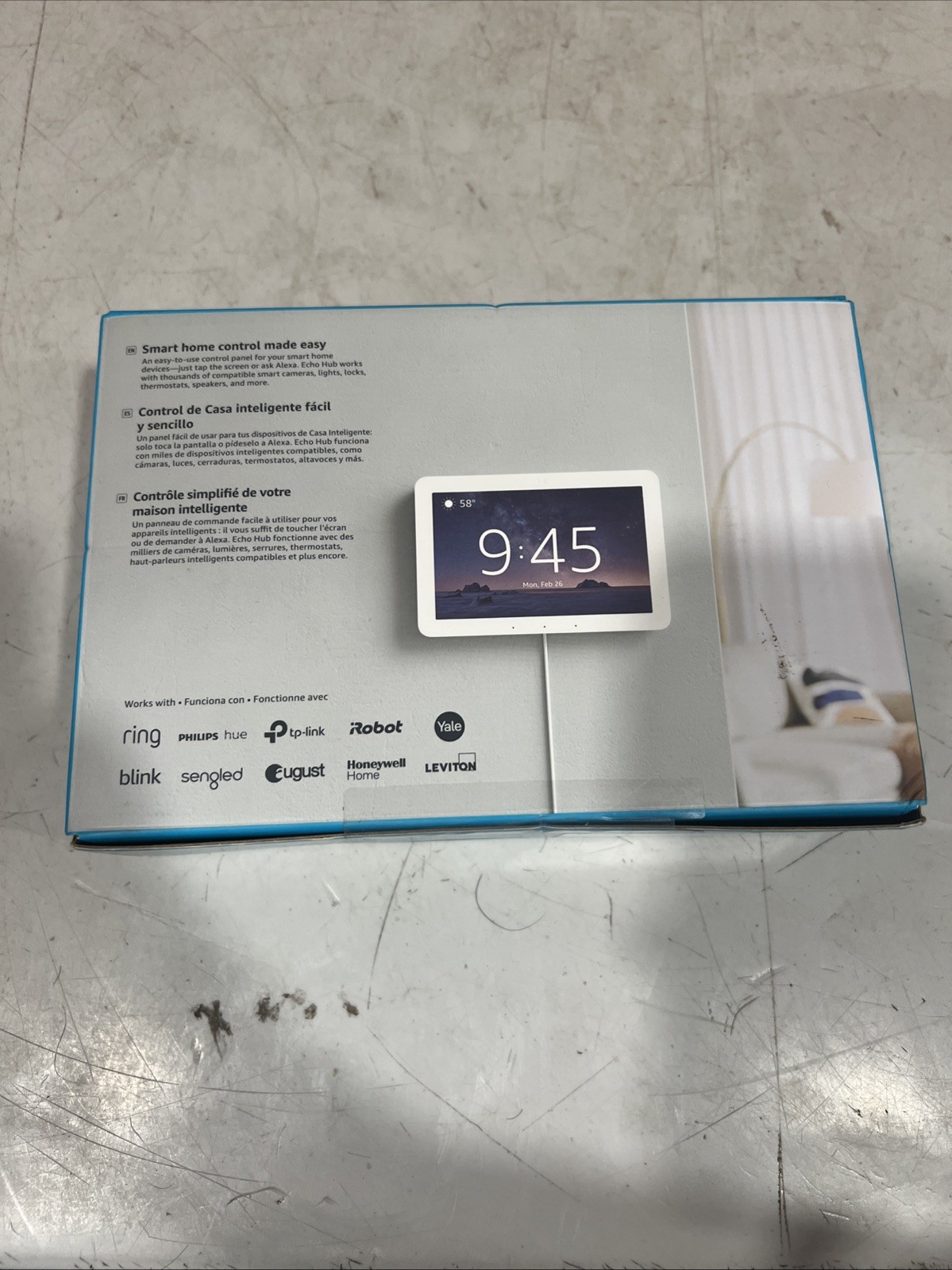 Amazon Echo Hub 8” Smart Home Control Panel with Alexa