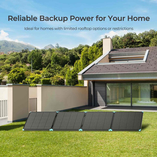 Renogy 400W Foldable Solar Panel Lightweight IP67 For RV Camping Off-Grid