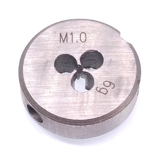 M1.0 x 0.25mm High Speed Steel HSS Metric Thread Pitch Right Hand Die 1.0mmx1.5