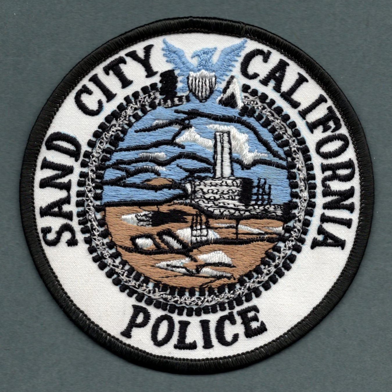 Sand City California Police Patch