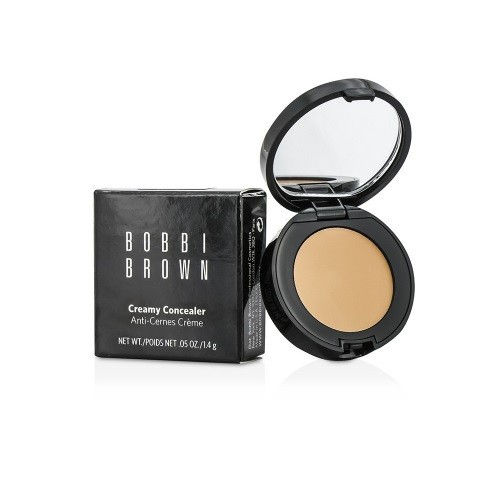 BOBBI BROWN CREAMY CONCEALER MIRRORED COMPACT POT .05 OZ / 1.4 G FULL SIZE NIB