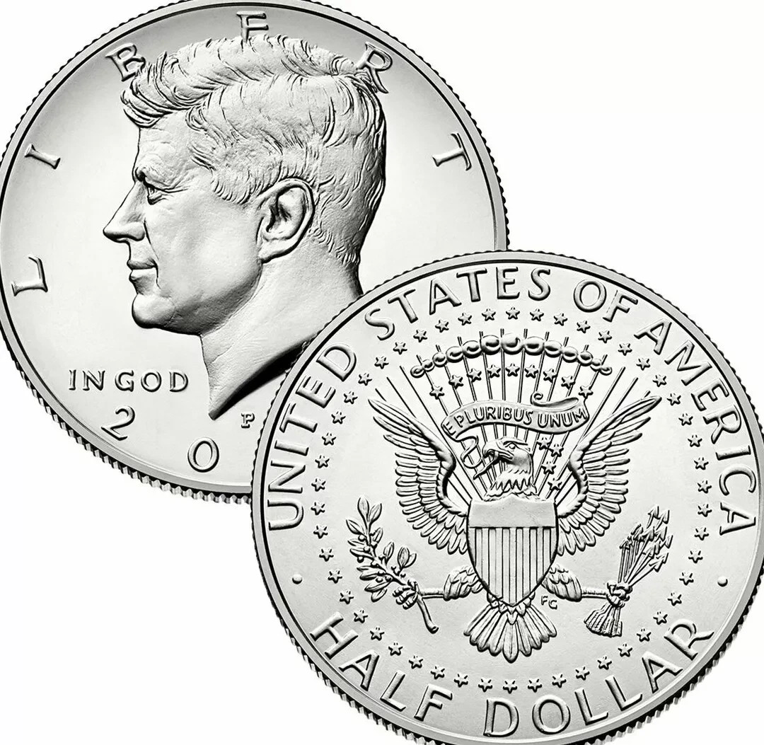 2002 P & D Kennedy Half Dollar BU 2 Coin Year Set