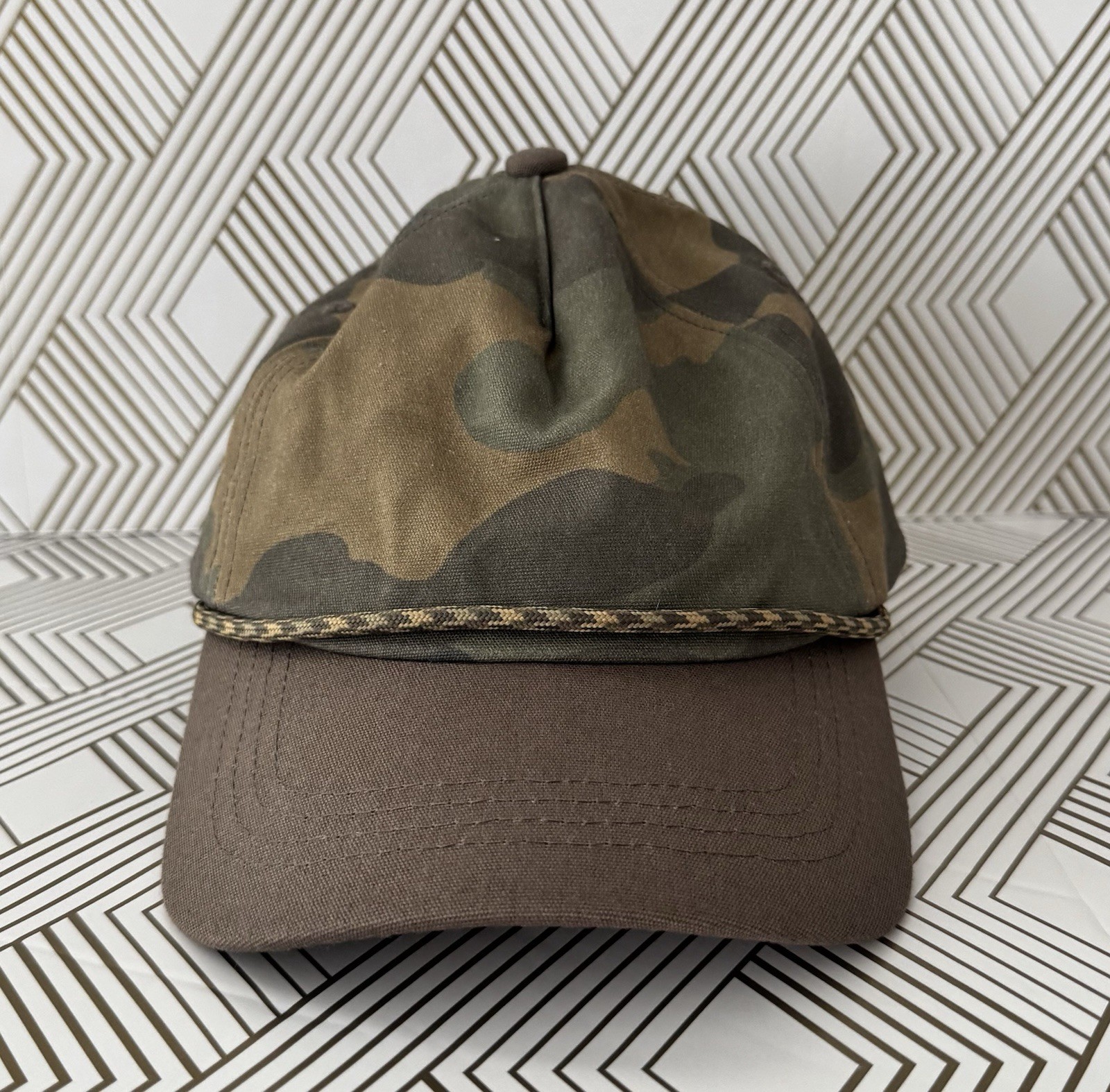 Old Navy Kids Gender Neutral Baseball Cap Camo One Size NWT