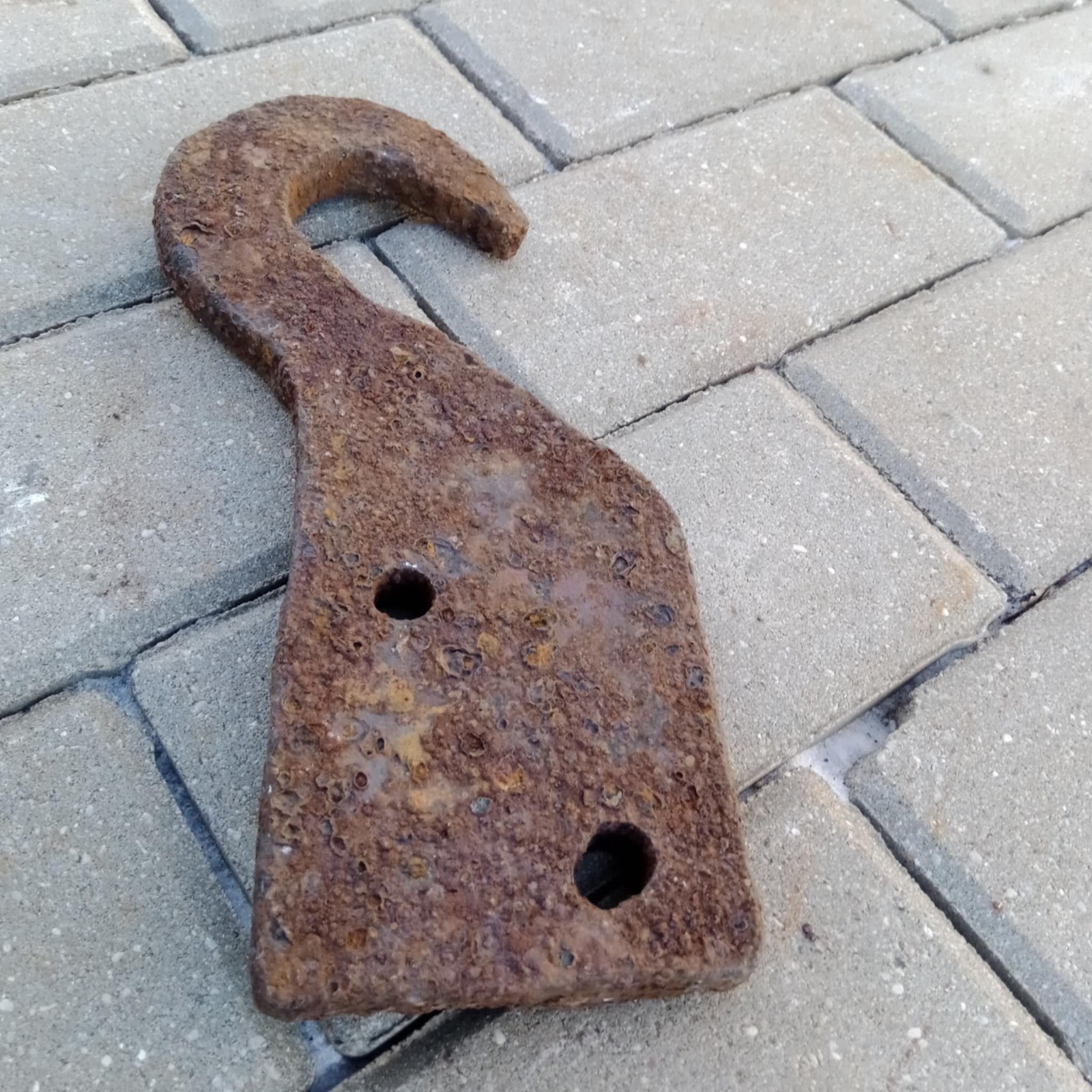 WW2 Original German Army Technik Part: Hook From German