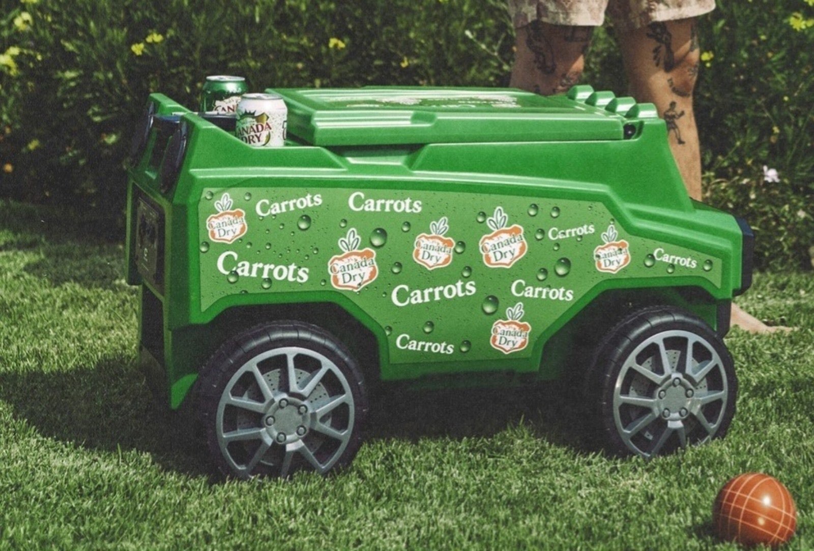 Canada Dry & Anwar Carrots Remote Control Cooler and Pool - RARE!!! Only 15 Made