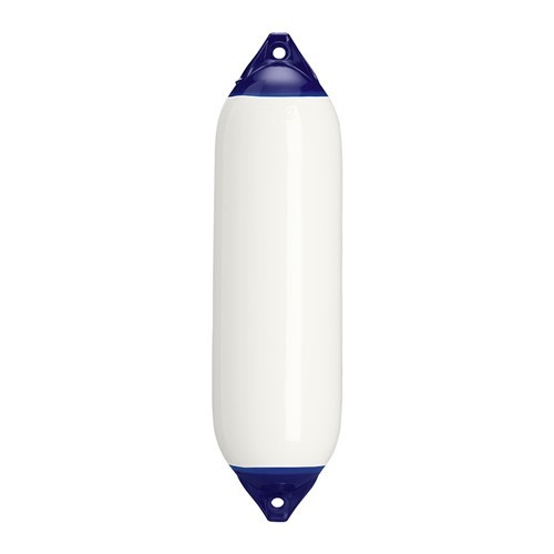 Polyform F-6 Twin Eye Fender 11" x 42" - White (F-6 WHITE)