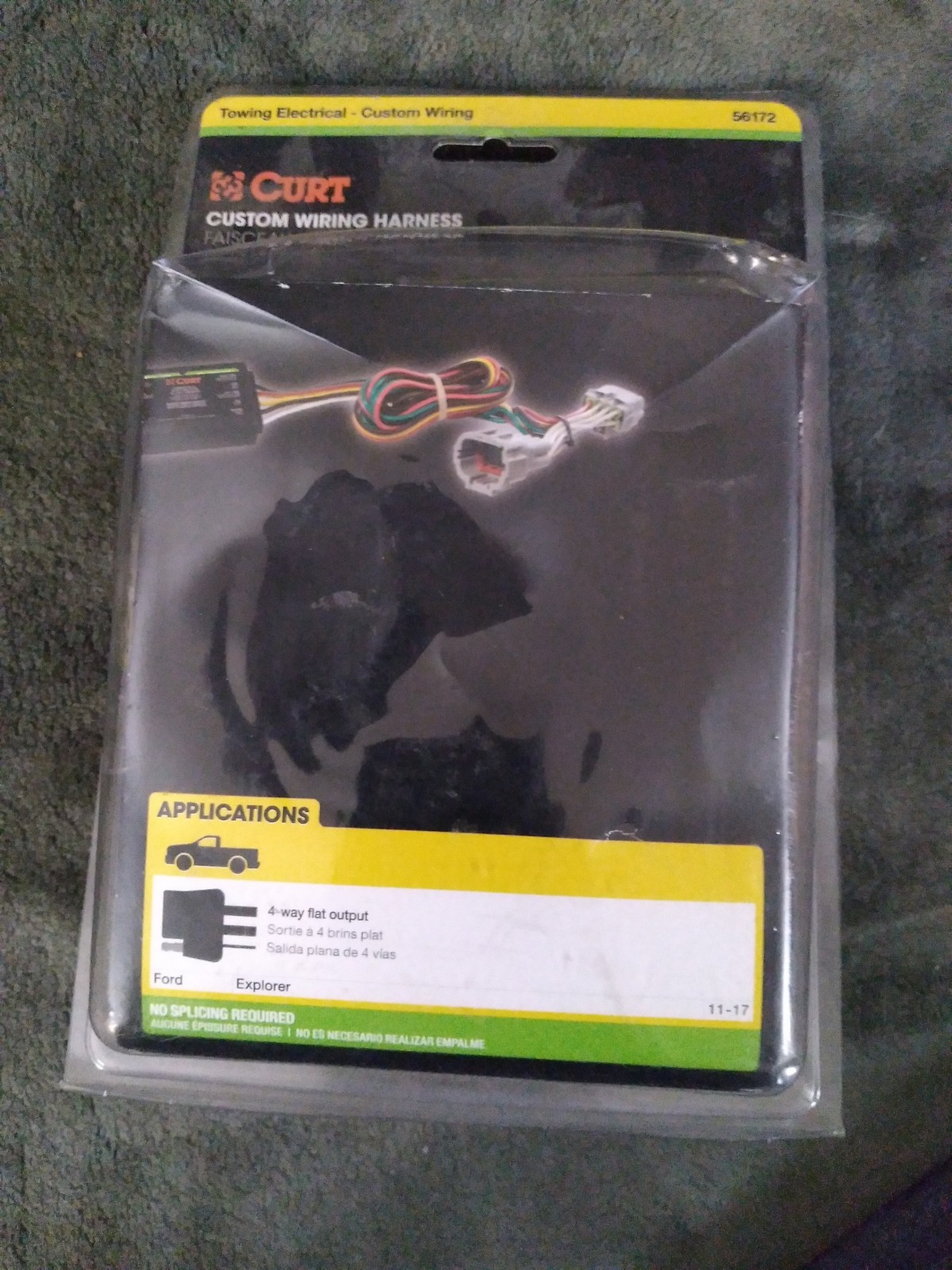 Curt Custom Wiring Harness #56172 - Ford Explorer
