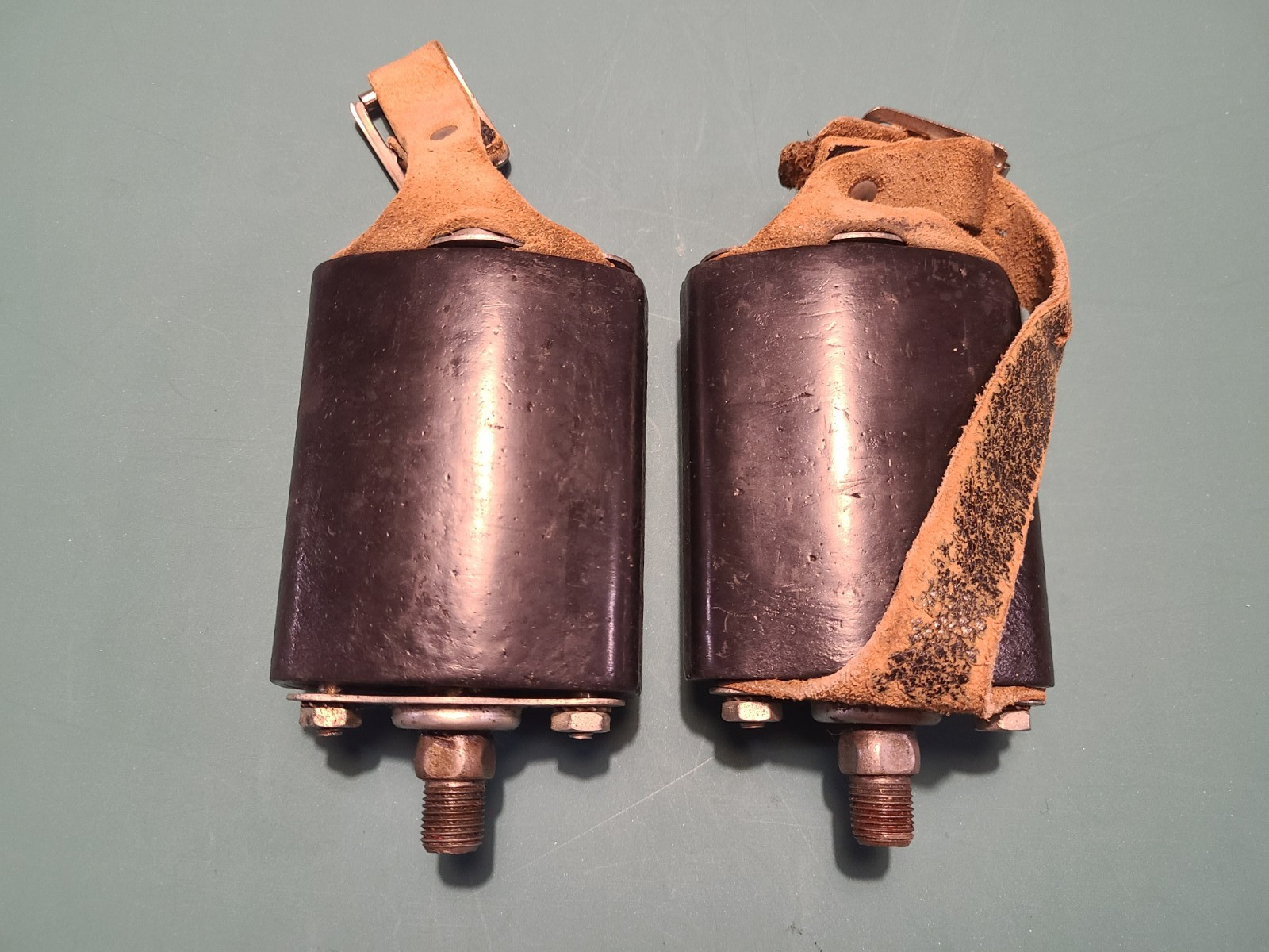 Vintage Schwinn Approved Rubber Block Exercise Bike pedals