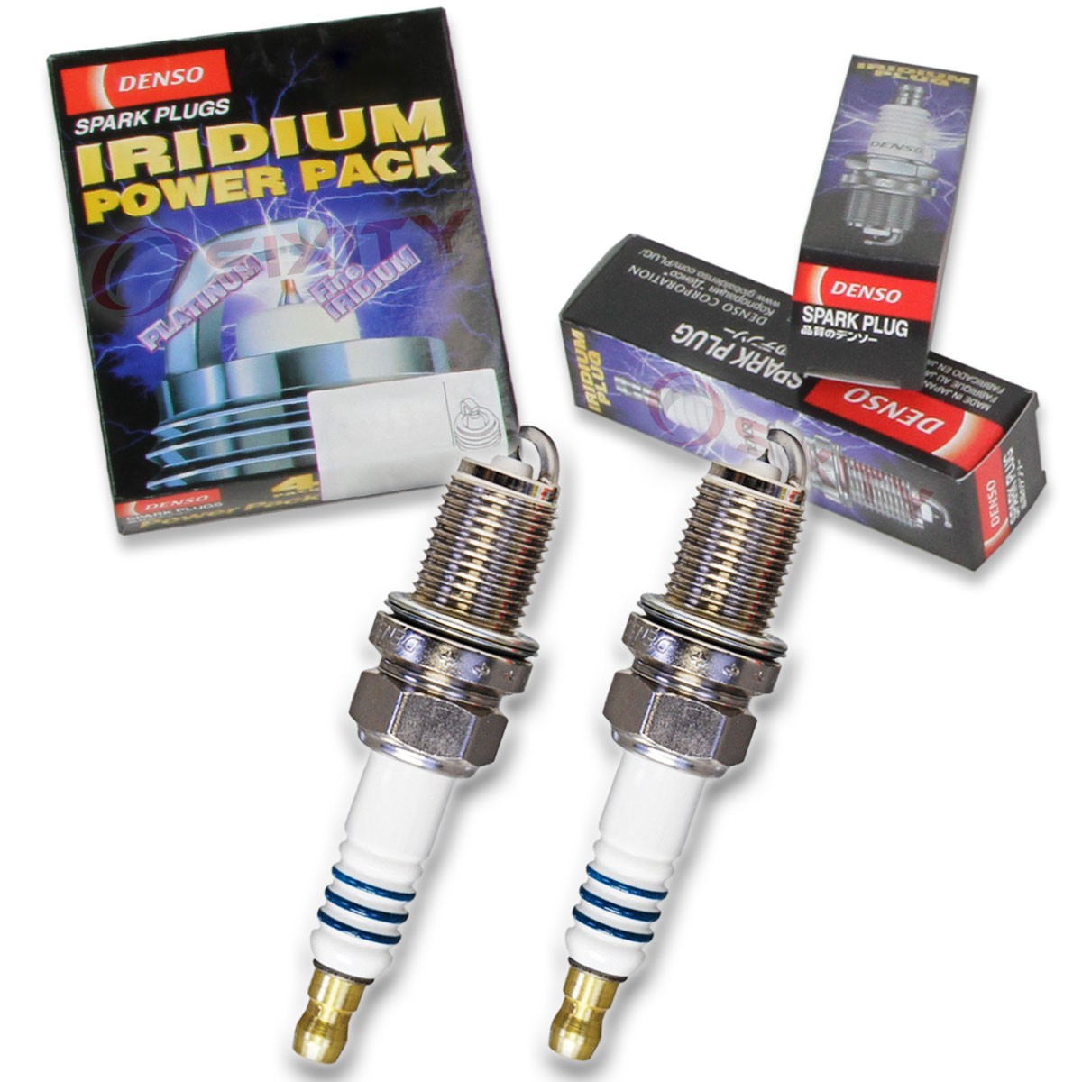 2 pc Denso Iridium Power Spark Plug for Polaris Ranger 6x6 700 EFI 2006 Tune ur